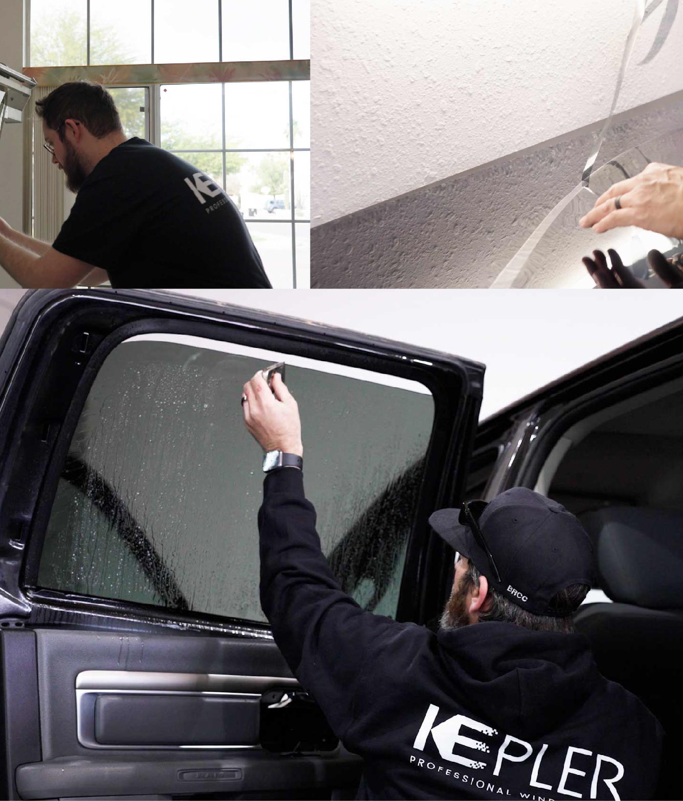 Kepler Window Tinting Specialists at Work in Ponte Vedra, Florida