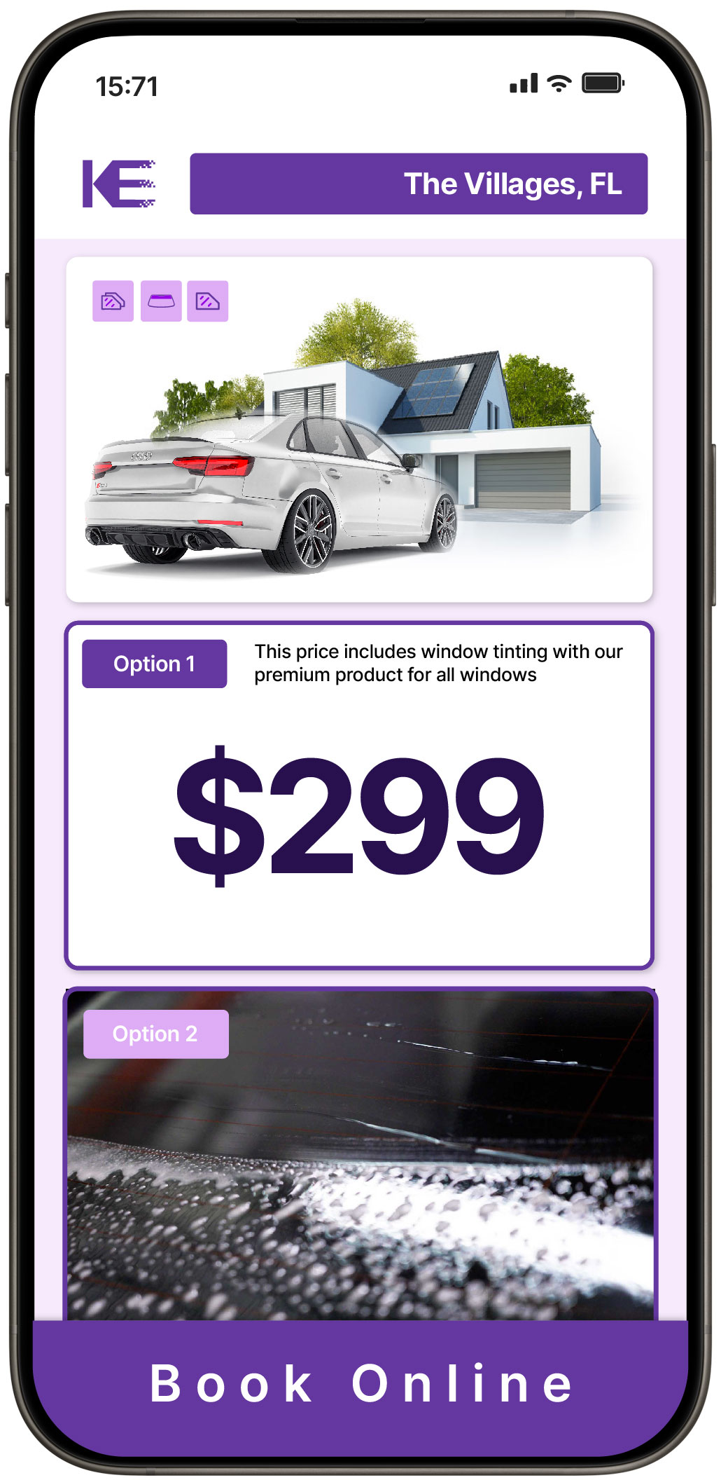 View Reasonable Tesla Window Tinting Prices in Gainesville, Florida