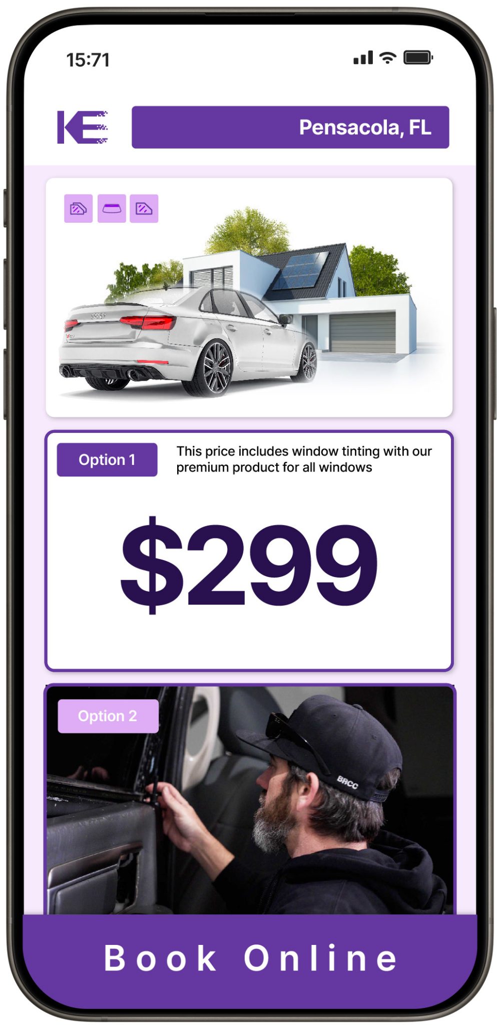 View Competitive Window Tinting Prices in Pensacola, Florida