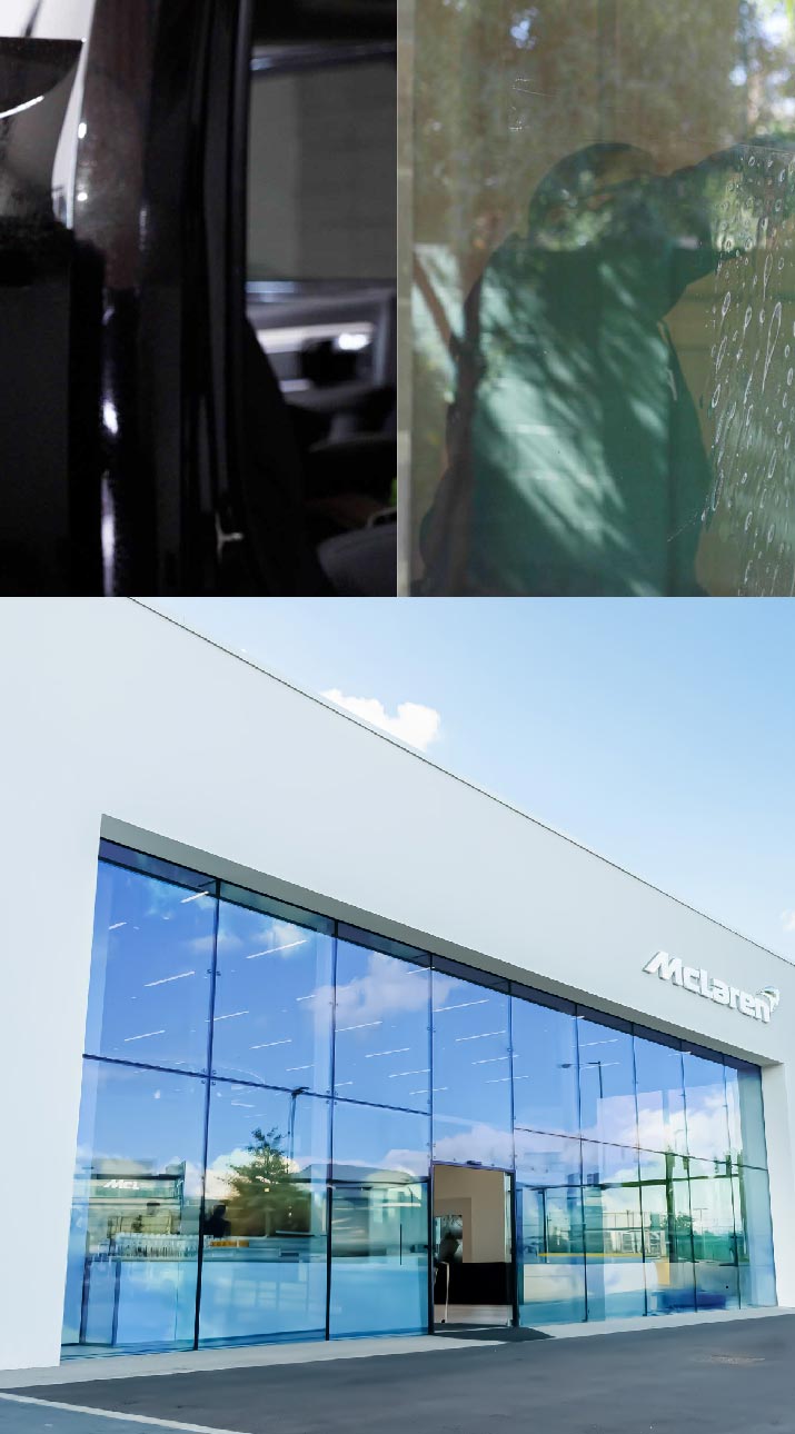 Kepler Automotive Shop Front Tinted with Window Film in Navarre, Florida