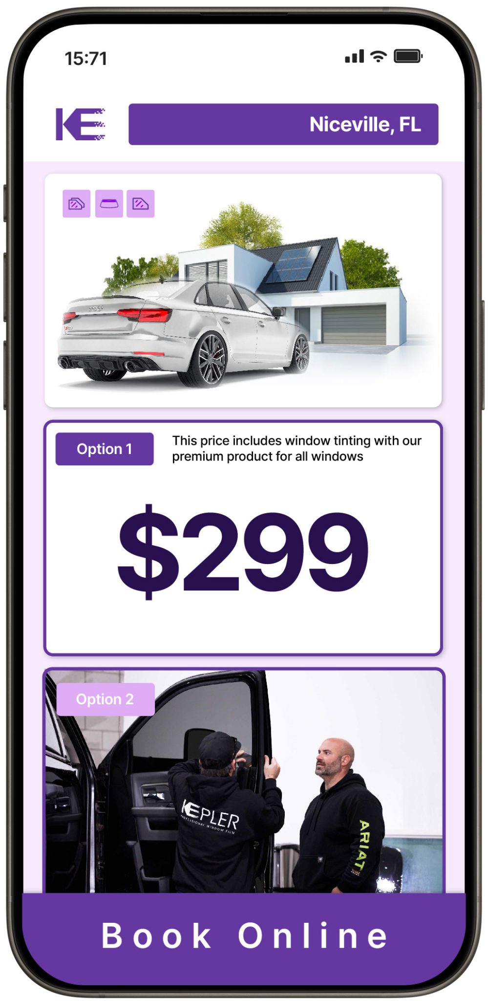 View Competitive Window Tinting Prices in Niceville, Florida