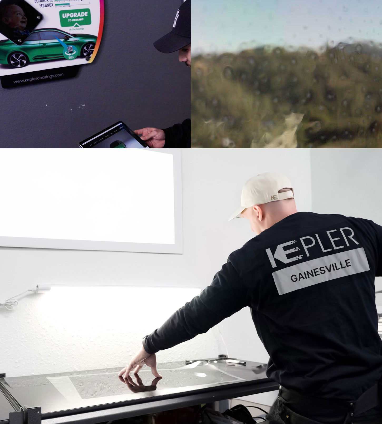 Window Tinting Specialist Cutting Film in Gainesville, Florida