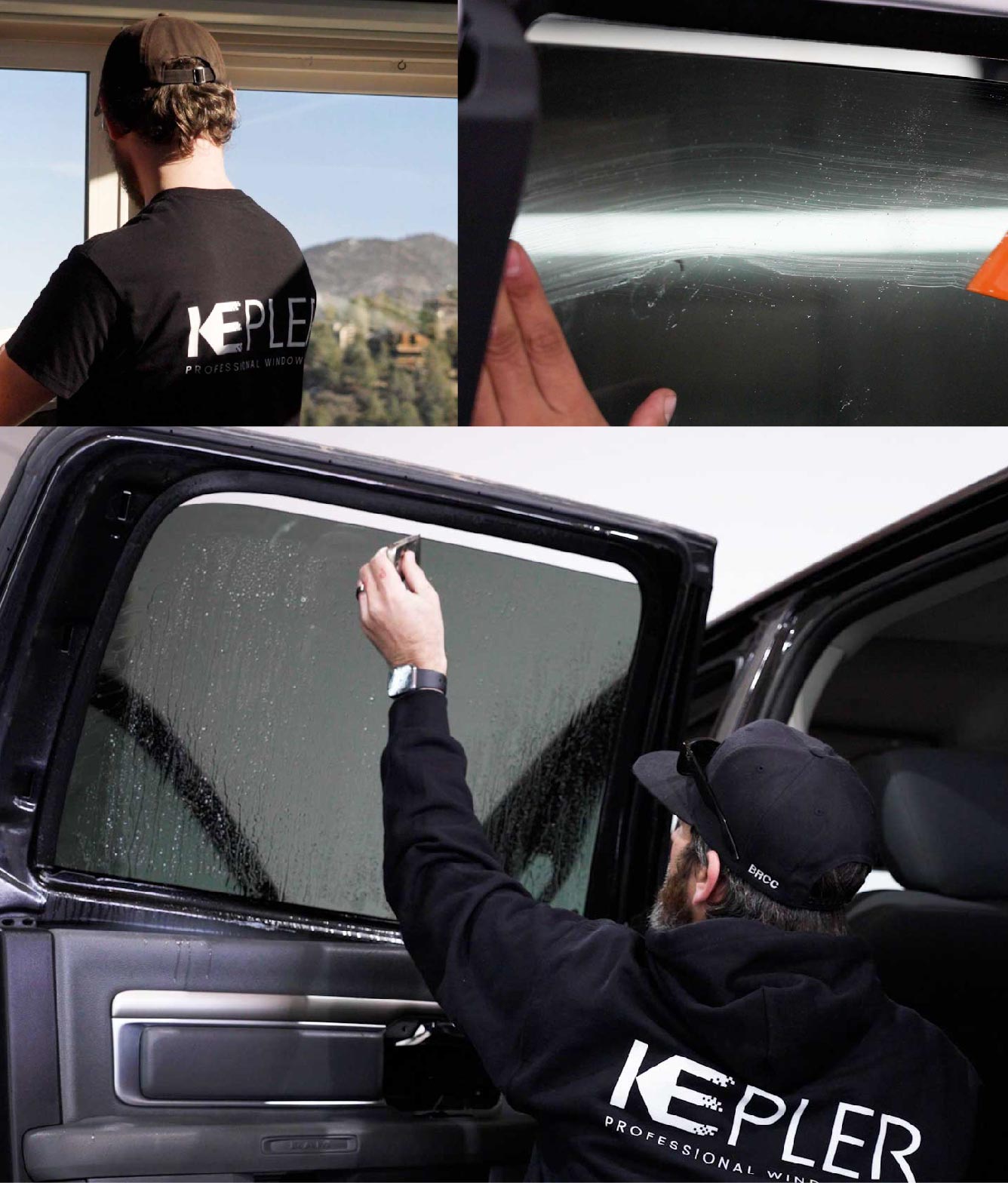 Kepler Window Tinting Specialists at Work in Eustis, Florida