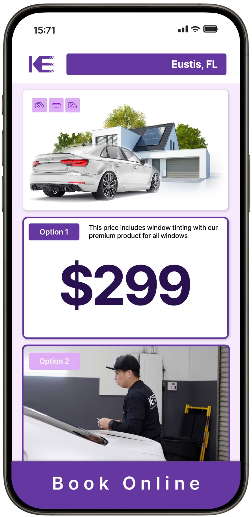 View Competitive Window Tinting Prices in Eustis, Florida