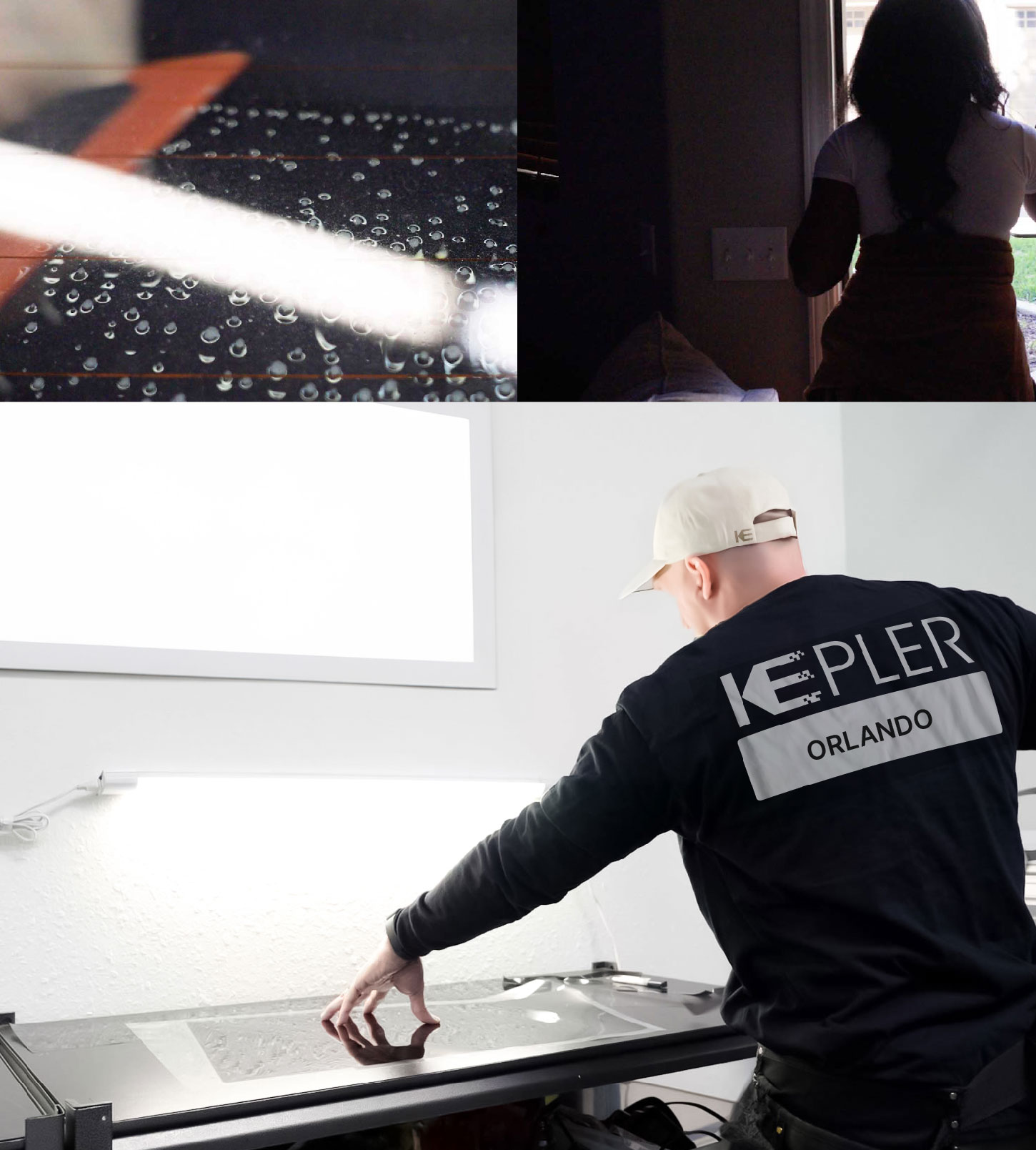 Window Tinting Specialist Cutting Film in Orlando, Florida