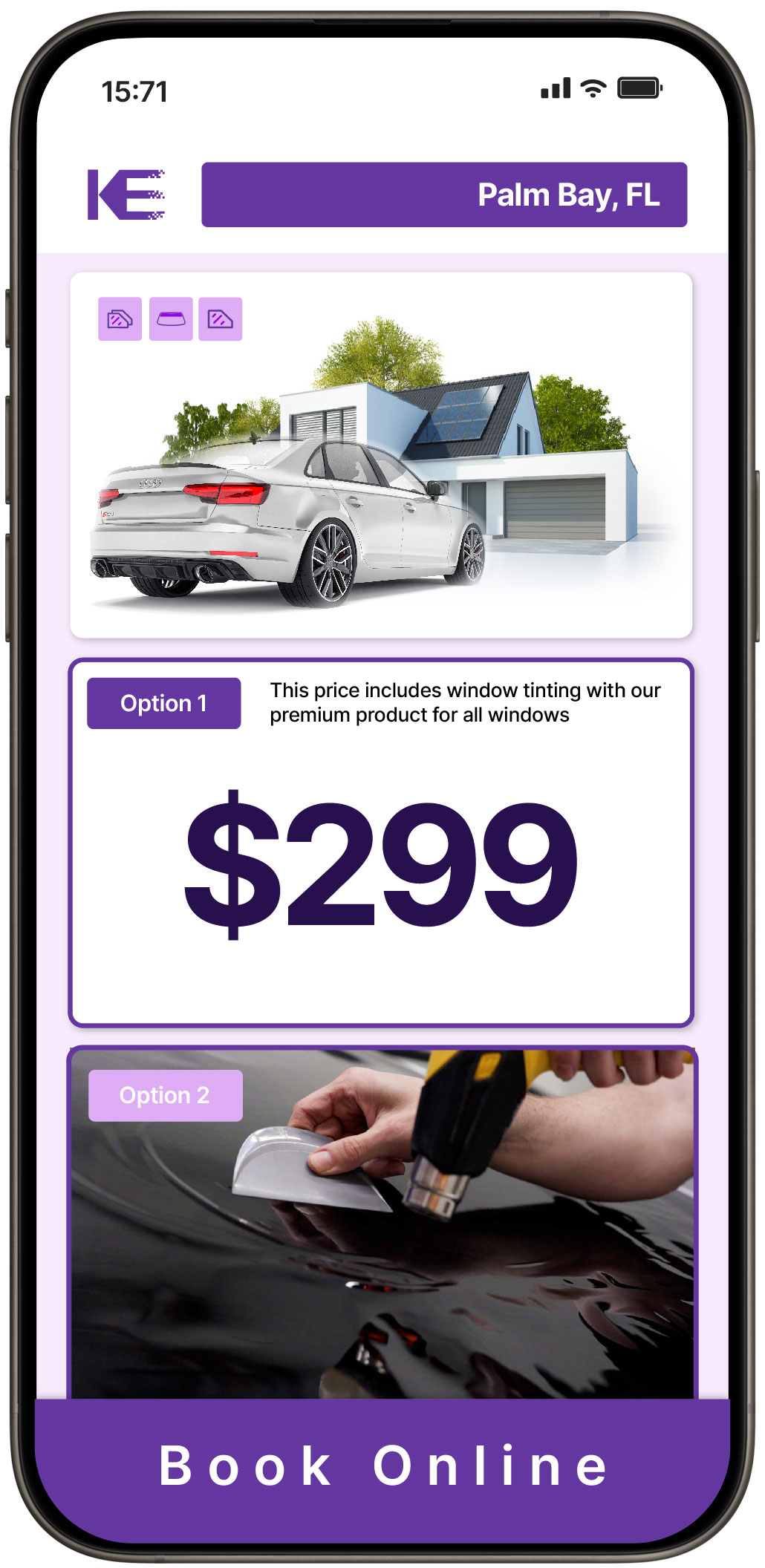 View Reasonable Tesla Window Tinting Costs in Sarasota, Florida