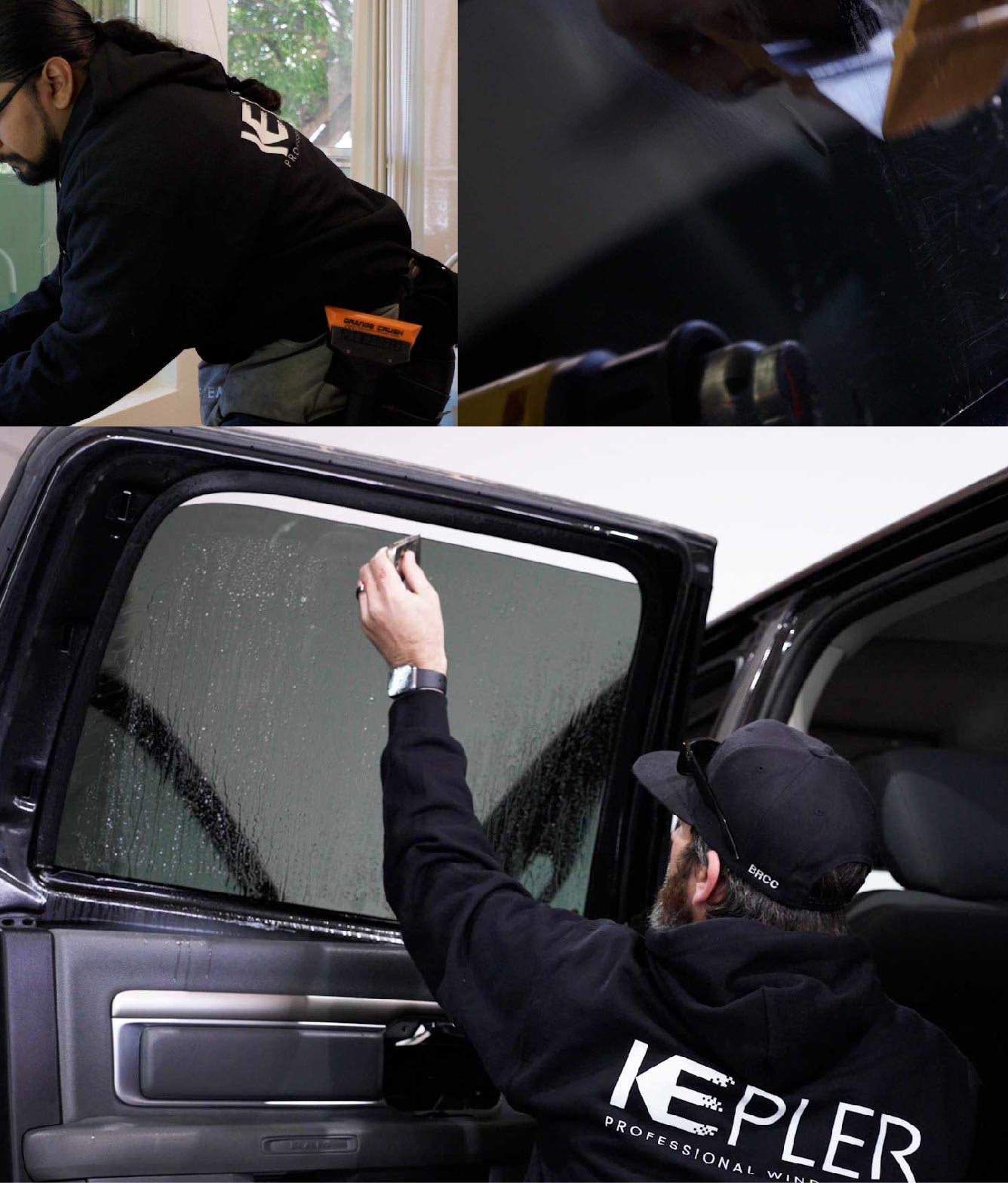 Kepler Window Tinting Specialists at Work in Vero Beach, Florida
