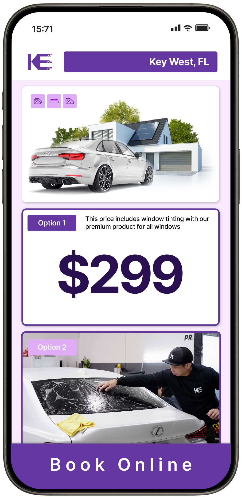 View Affordable Tesla Window Tinting Rates in Saint Cloud, Florida