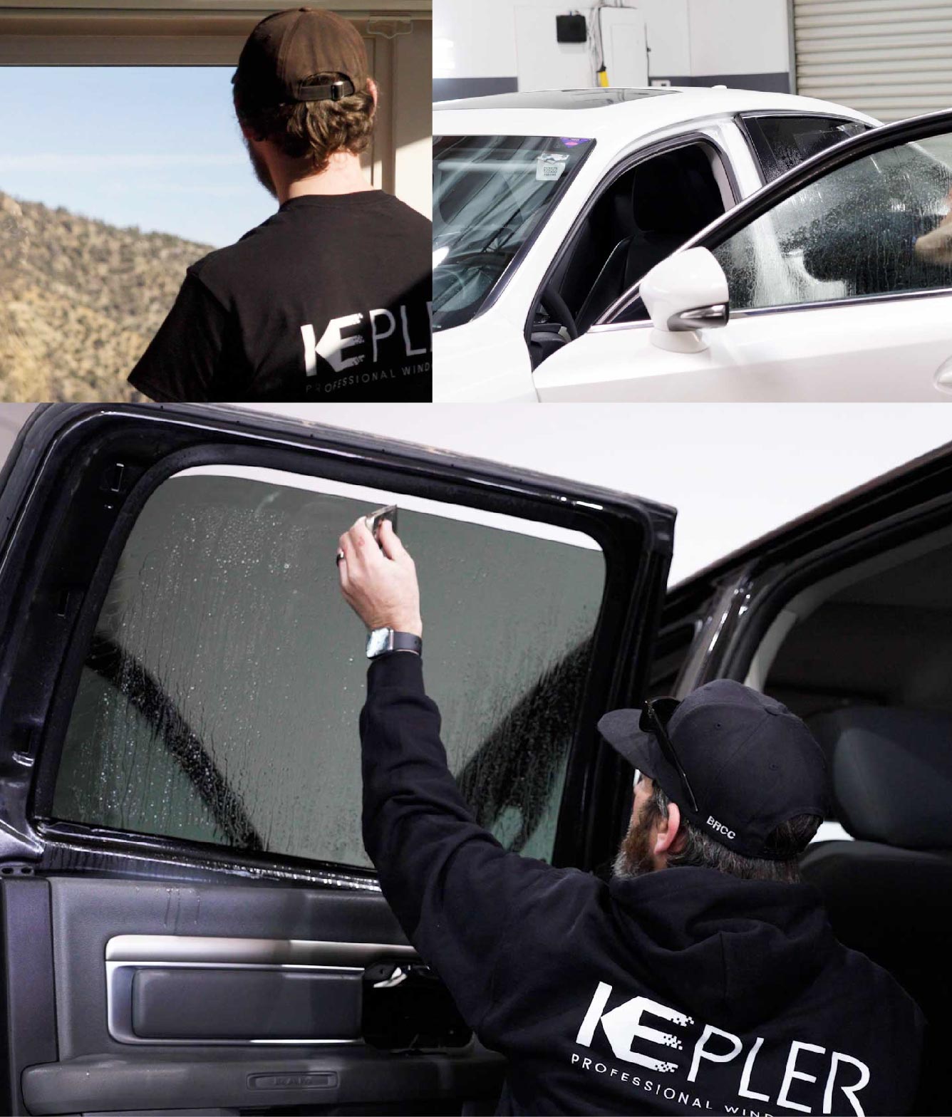 Kepler Window Tinting Specialists at Work in Delray Beach, Florida