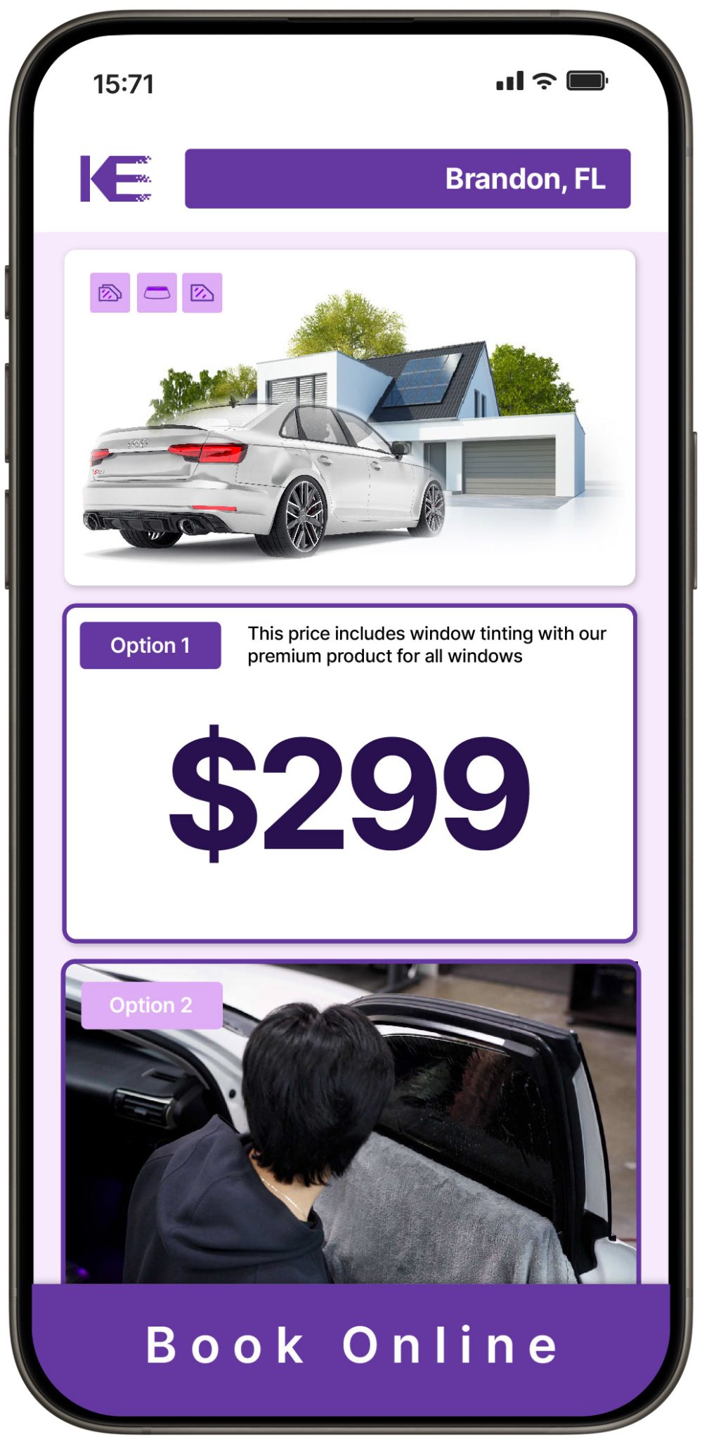 View Competitive Window Tinting Prices in Brandon, Florida