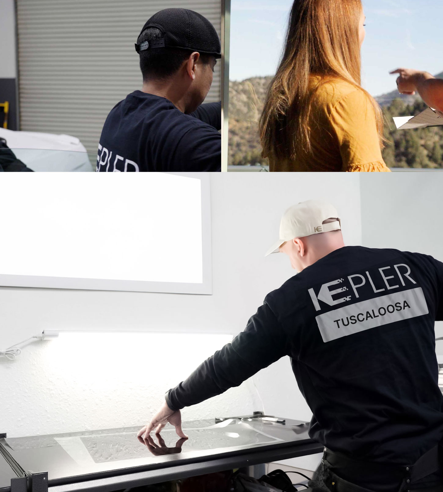 Window Tinting Specialist Cutting Film in Tuscaloosa, Alabama