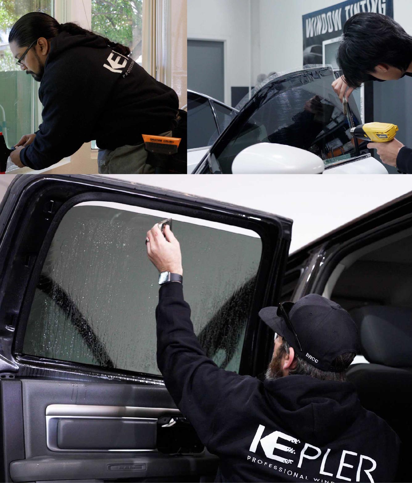 Kepler Window Tinting Specialists at Work in Decatur, Alabama
