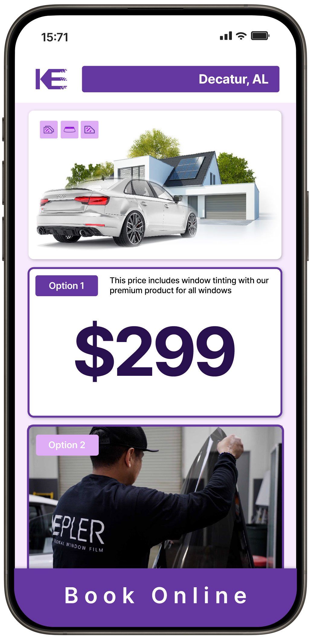 View Reasonable Tesla Window Tinting Costs in Fairhope, Alabama