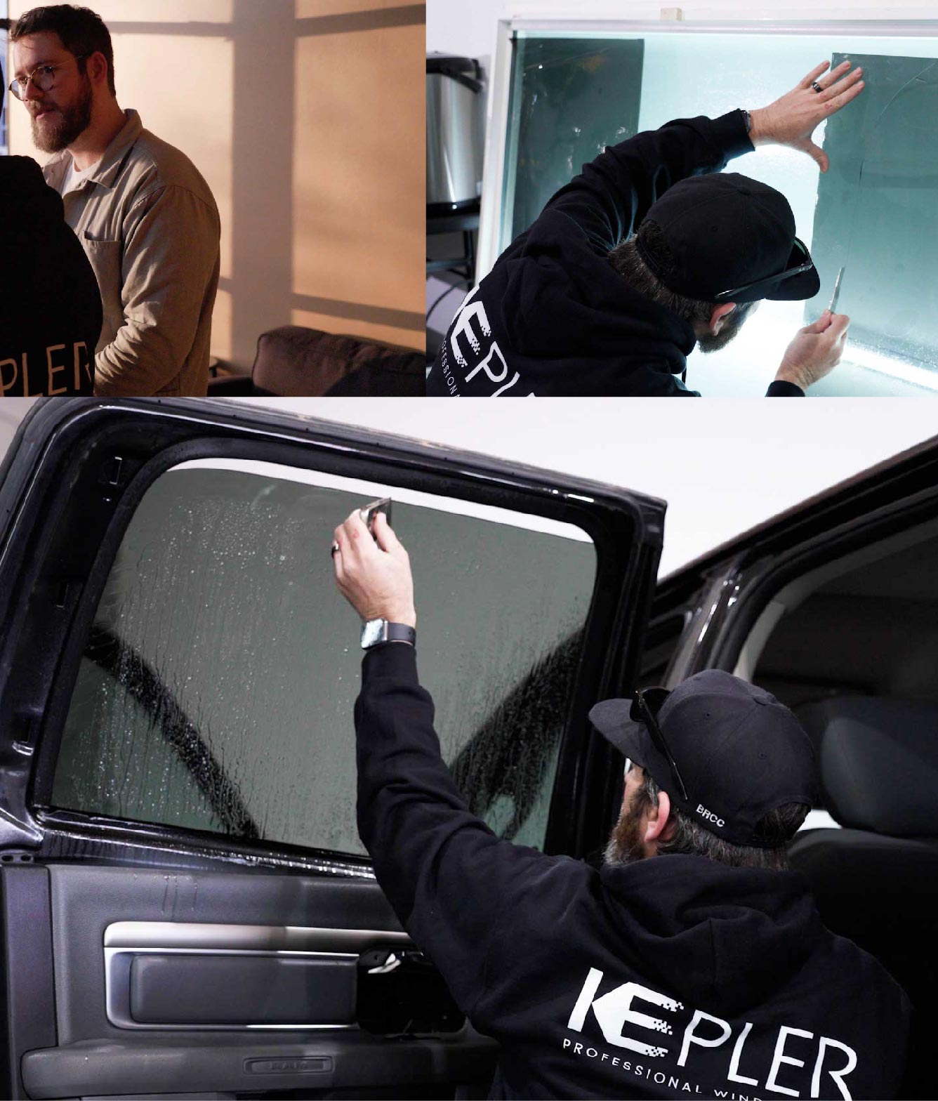 Kepler Window Tinting Specialists at Work in Troy, Alabama