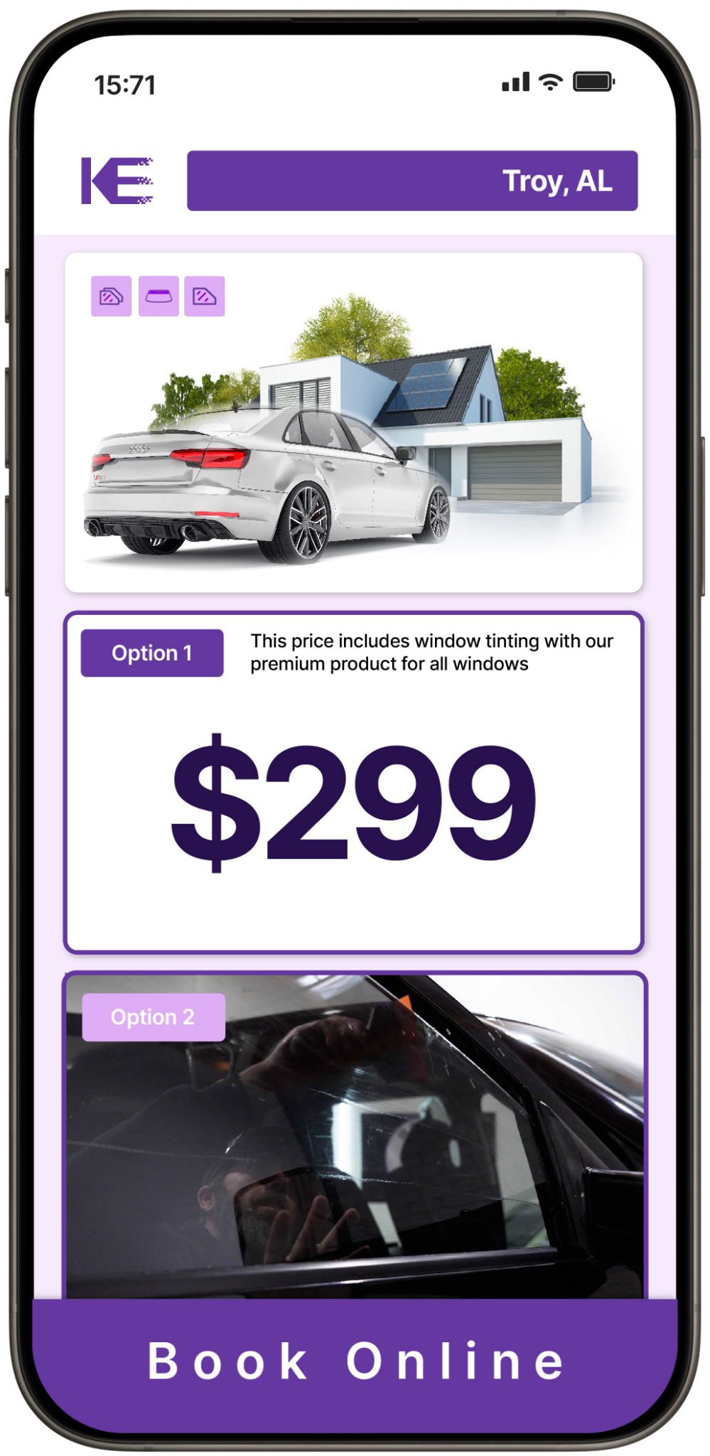 View Competitive Window Tinting Prices in Troy, Alabama