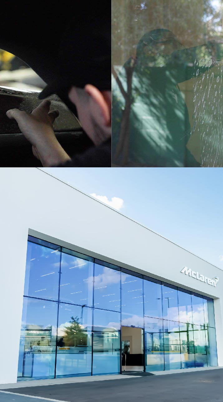 Kepler Automotive Shop Front Tinted with Window Film in Selma, Alabama