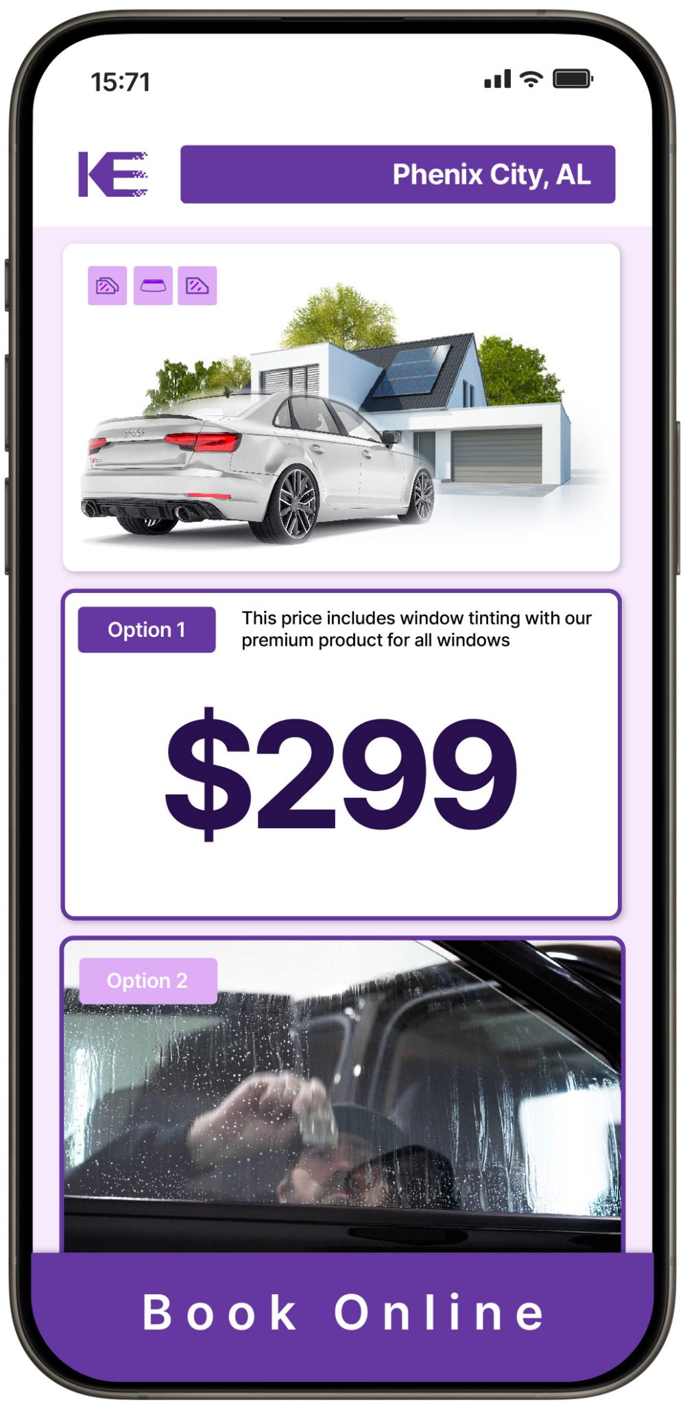 View Competitive Window Tinting Prices in Phenix City, Alabama