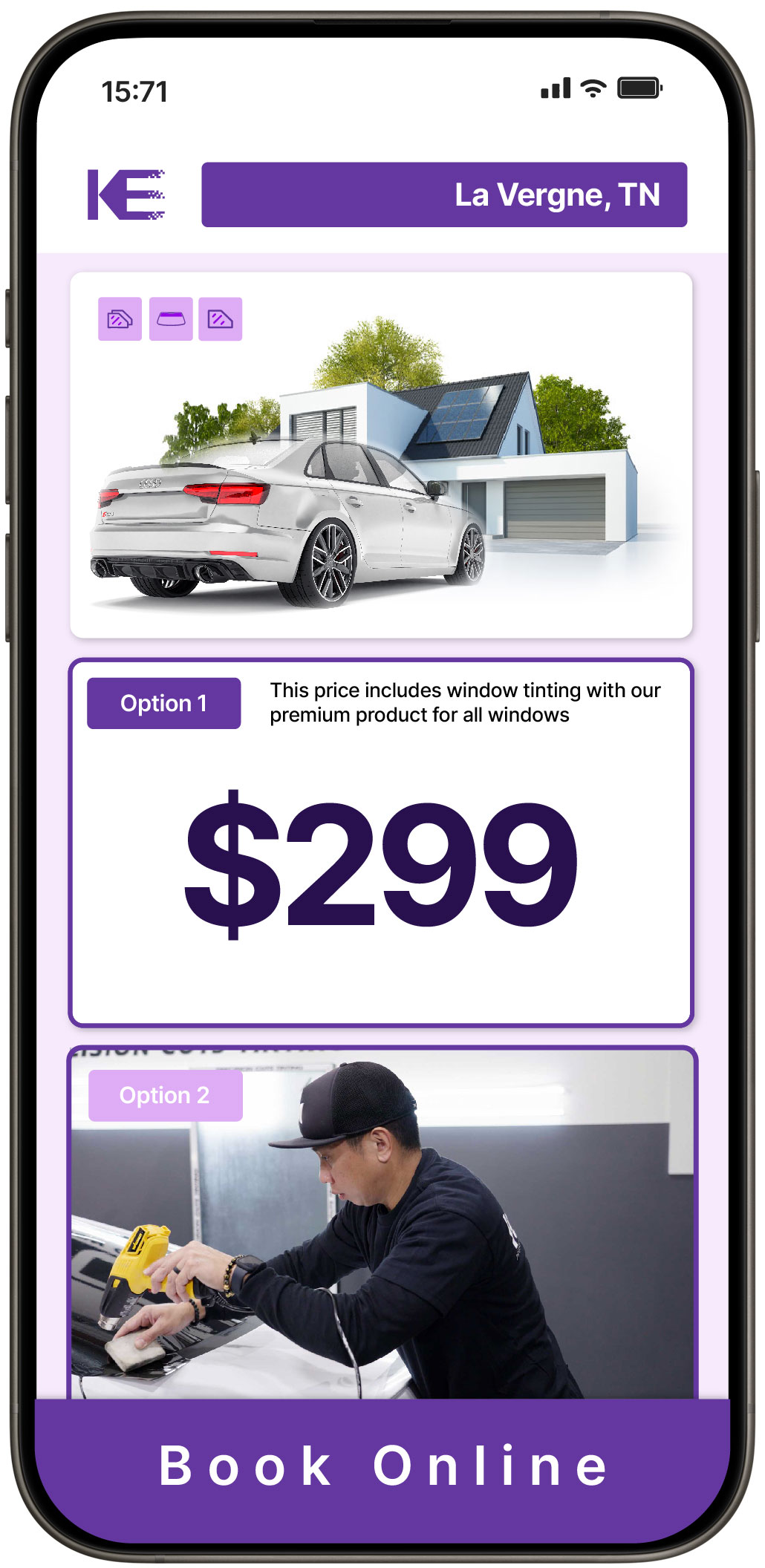 View Affordable Tesla Window Tinting Prices in Bristol, Tennessee