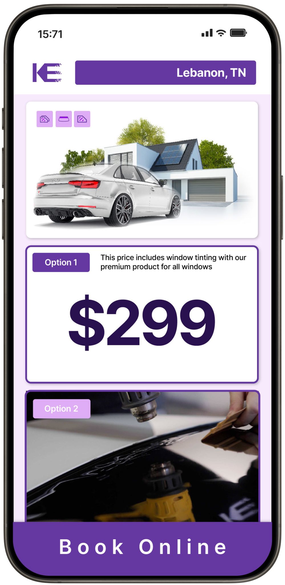 View Competitive Window Tinting Prices in Lebanon, Tennessee