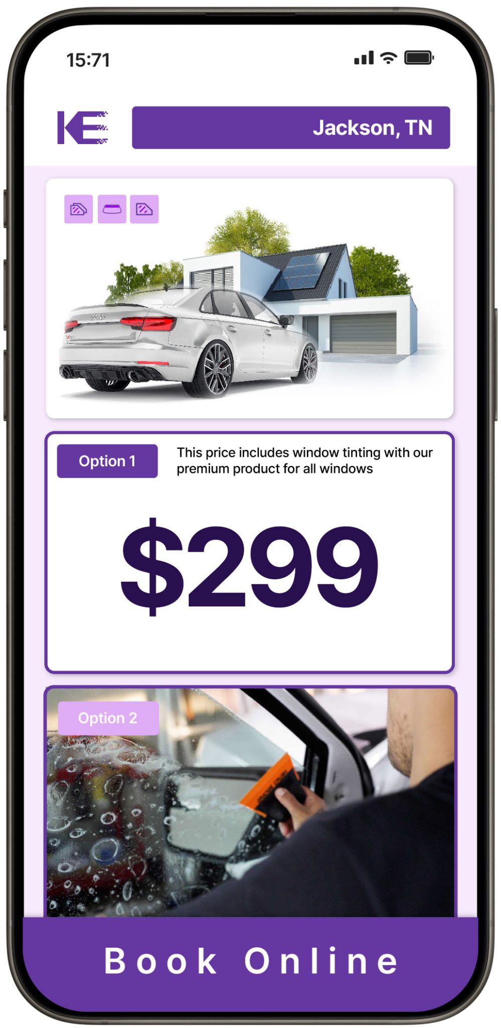 View Competitive Window Tinting Prices in Jackson, Tennessee