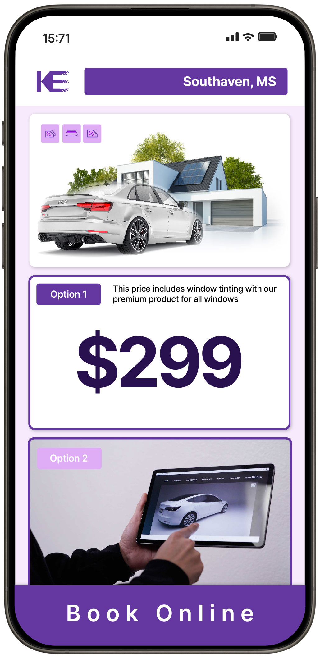 View Reasonable Tesla Window Tinting Rates in Long Beach, Mississippi