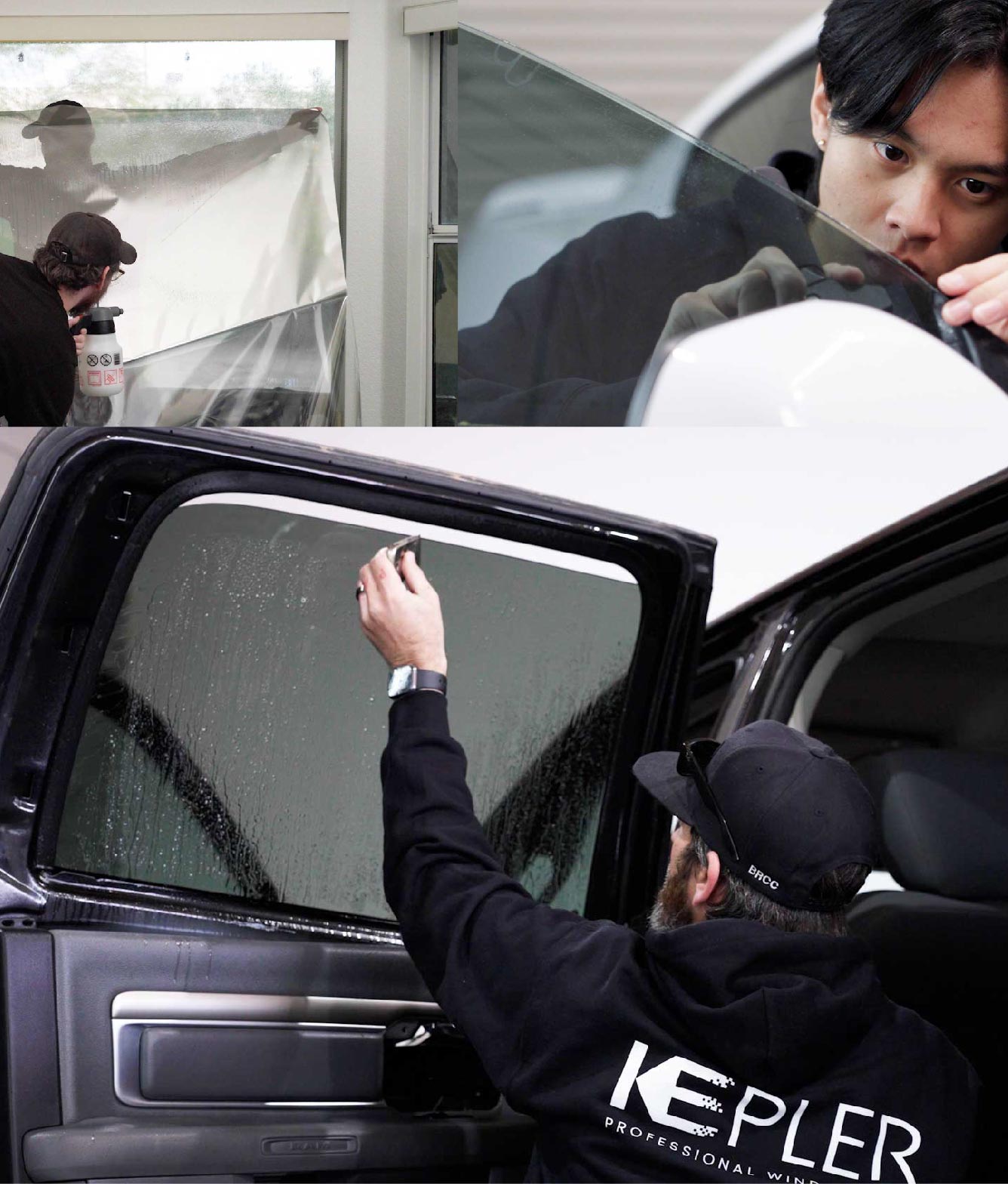 Kepler Window Tinting Specialists at Work in Pearl, Mississippi