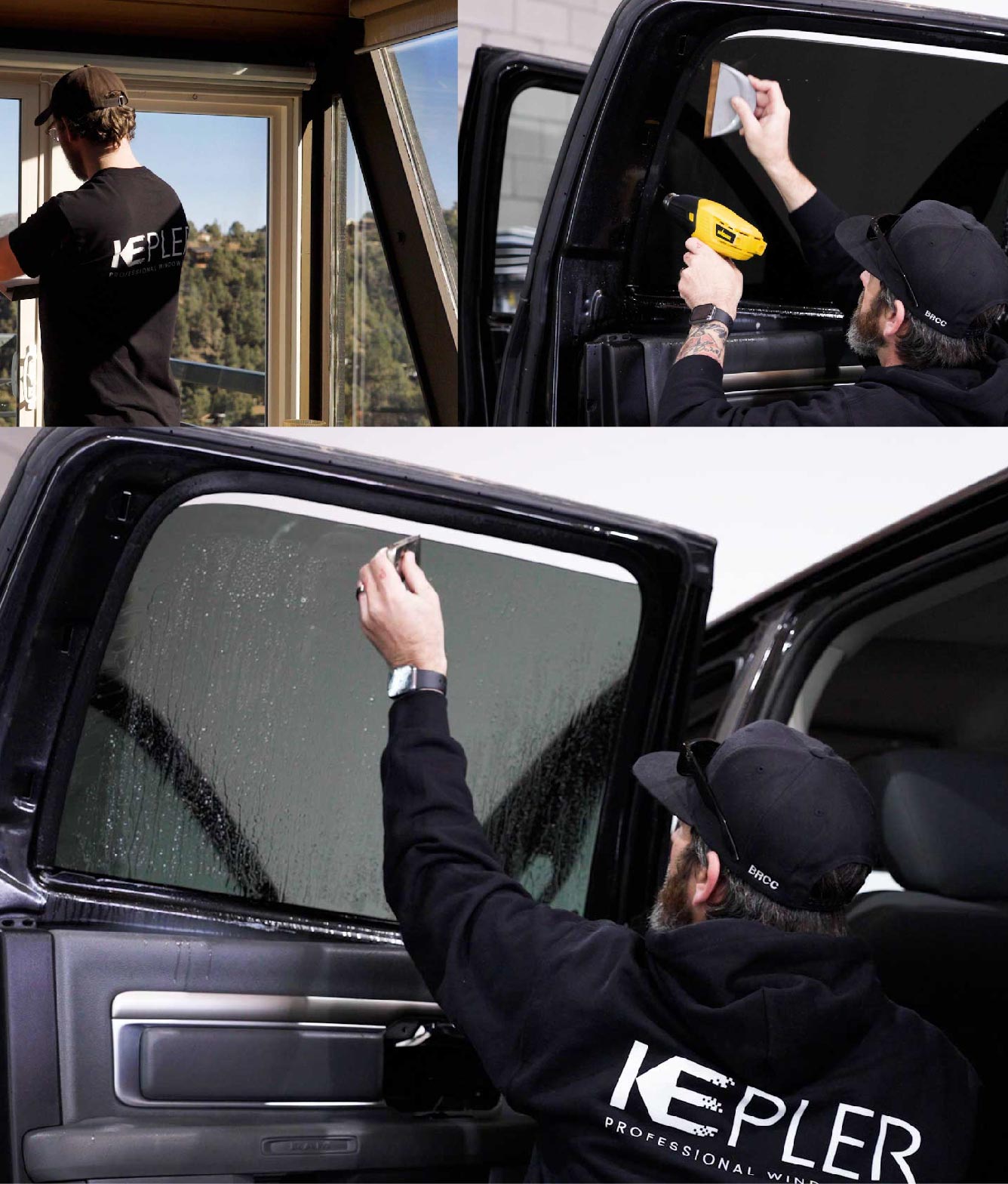 Kepler Window Tinting Specialists at Work in Gulfport, Mississippi