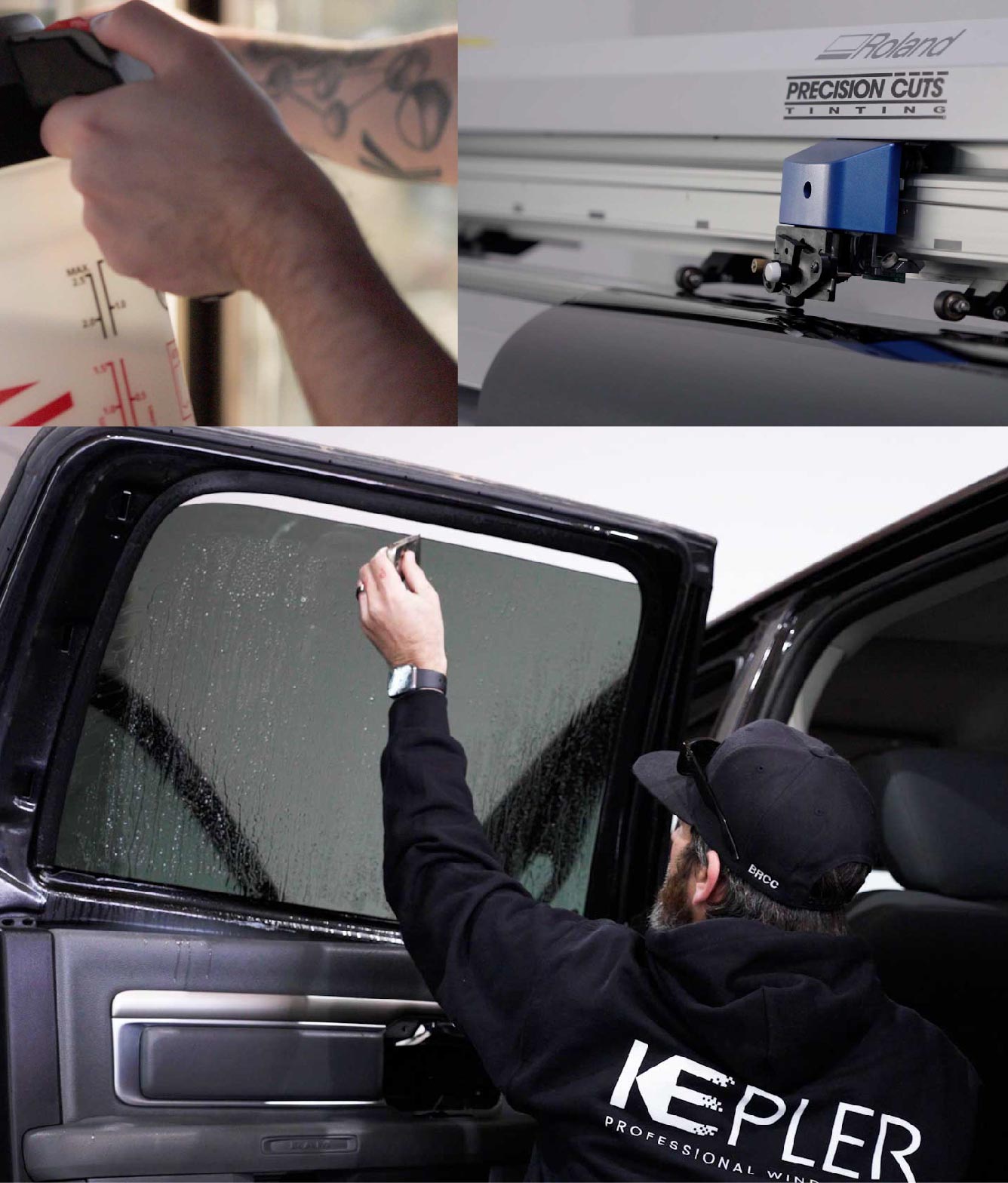 Kepler Window Tinting Specialists at Work in Florence, Kentucky