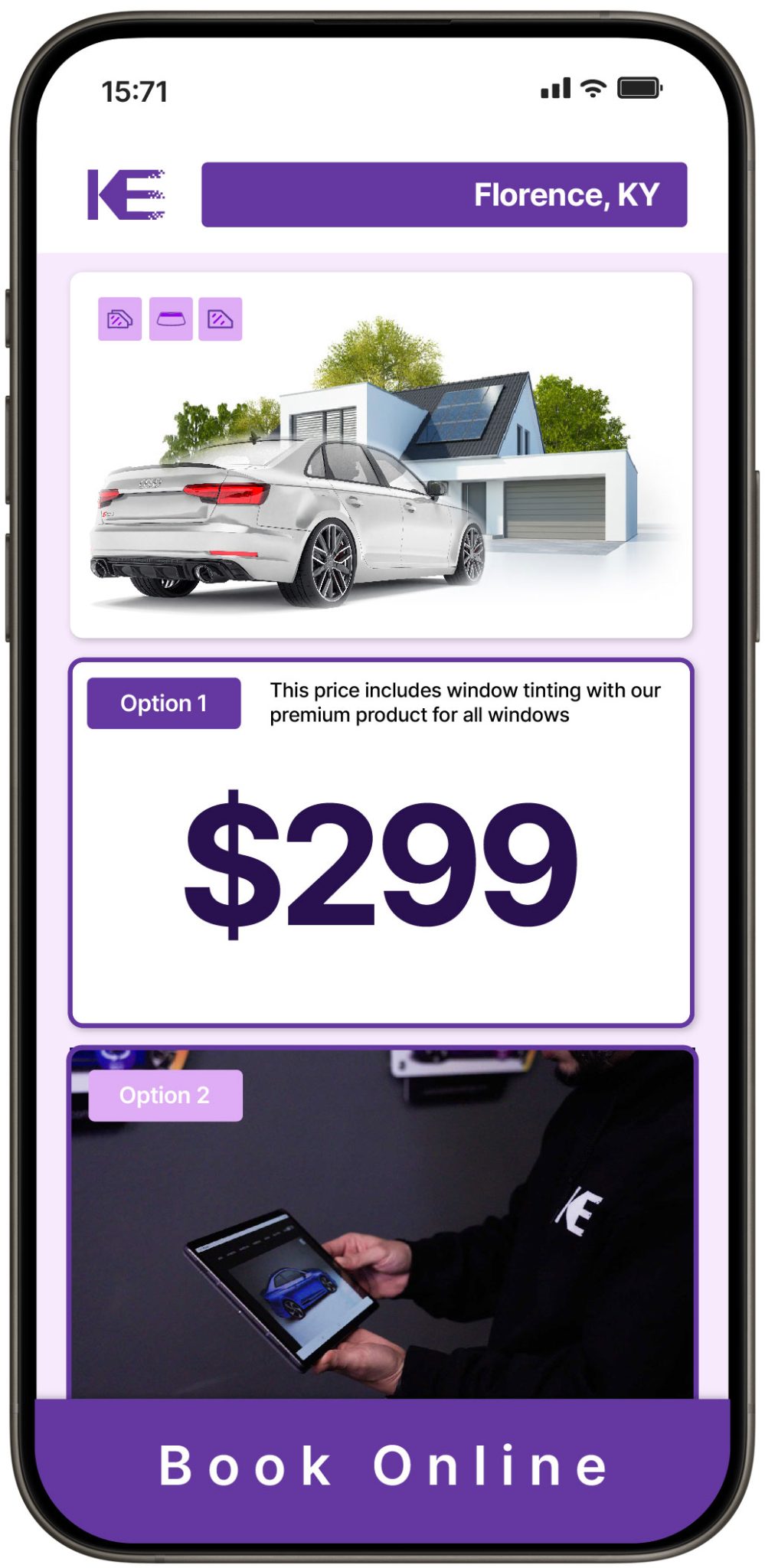 View Competitive Window Tinting Prices in Florence, Kentucky
