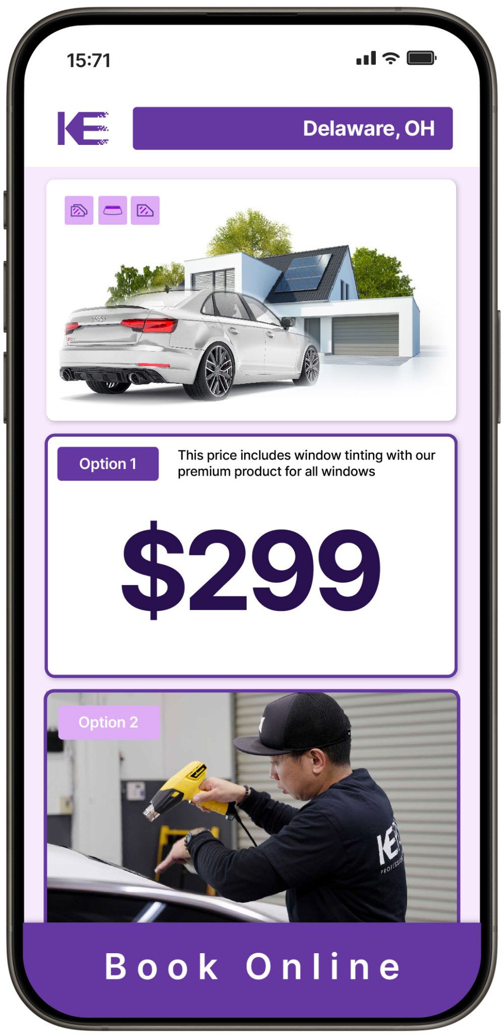 View Competitive Window Tinting Prices in Delaware, Ohio