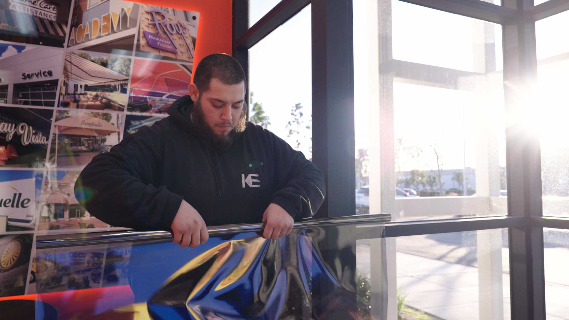 Skilled House Glass Tinting Preparation in Delaware