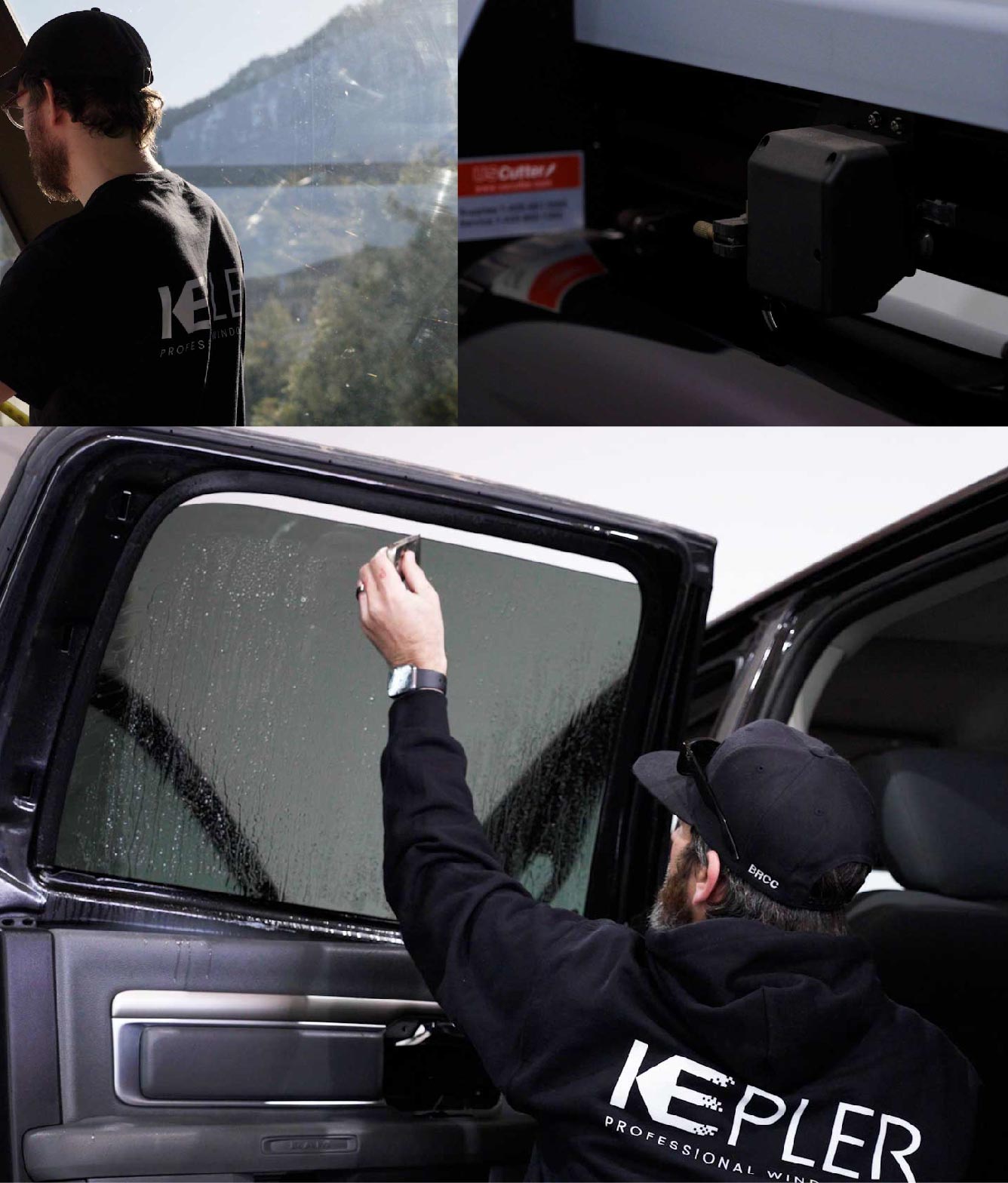 Kepler Window Tinting Specialists at Work in Solon, Ohio