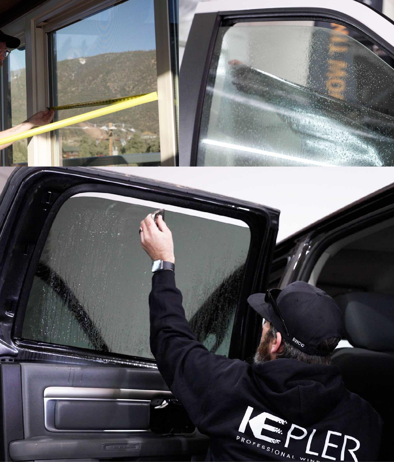 Kepler Window Tinting Specialists at Work in Dayton, Ohio
