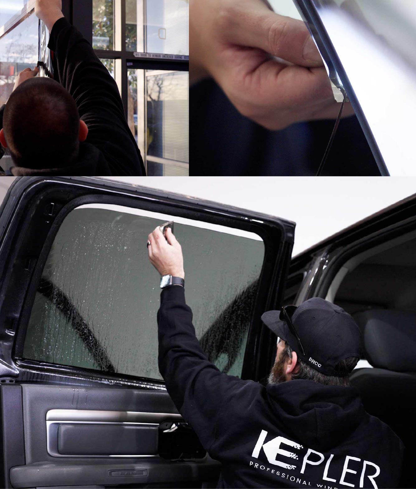 Kepler Window Tinting Specialists at Work in Findlay, Ohio