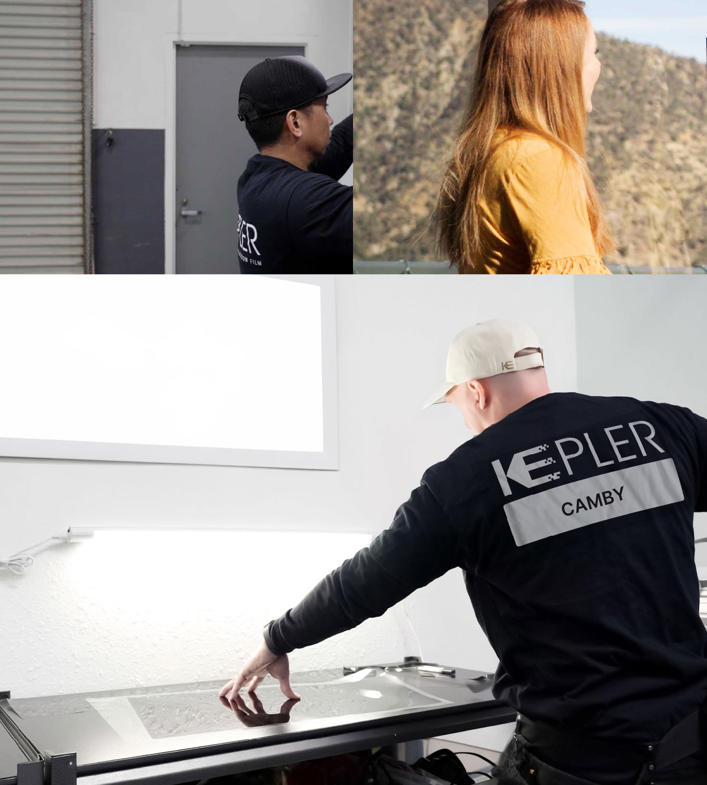 Window Tinting Specialist Cutting Film in Camby, Indiana