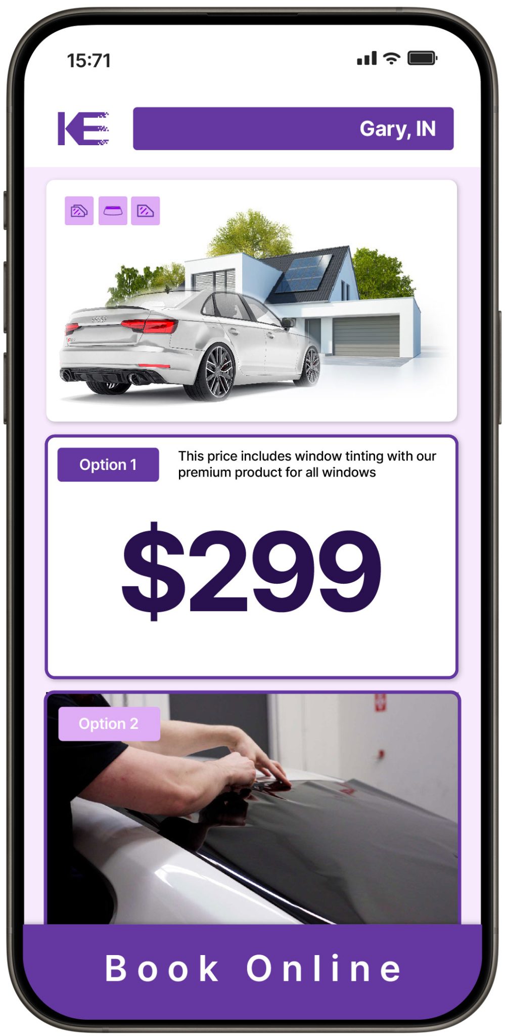 View Competitive Window Tinting Prices in Gary, Indiana