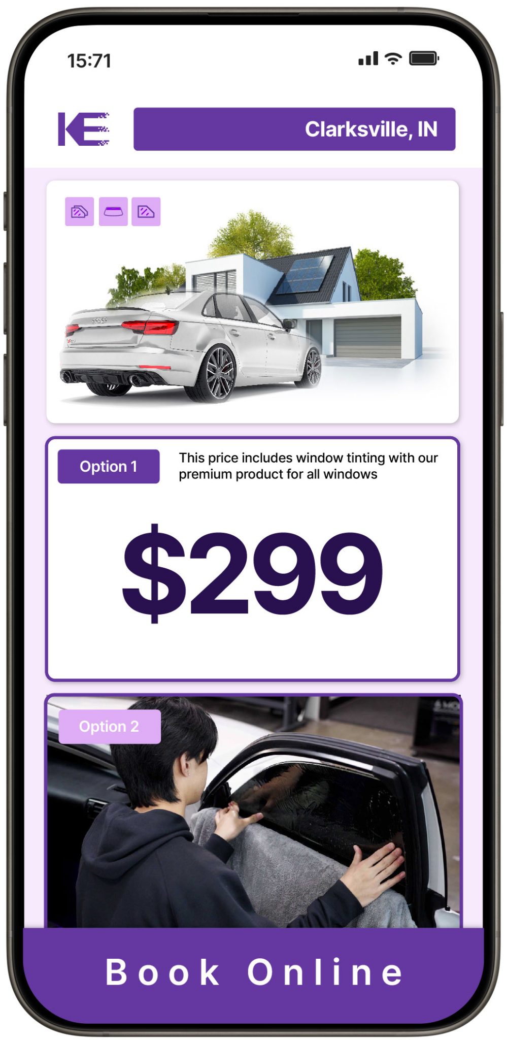 View Competitive Window Tinting Prices in Clarksville, Indiana