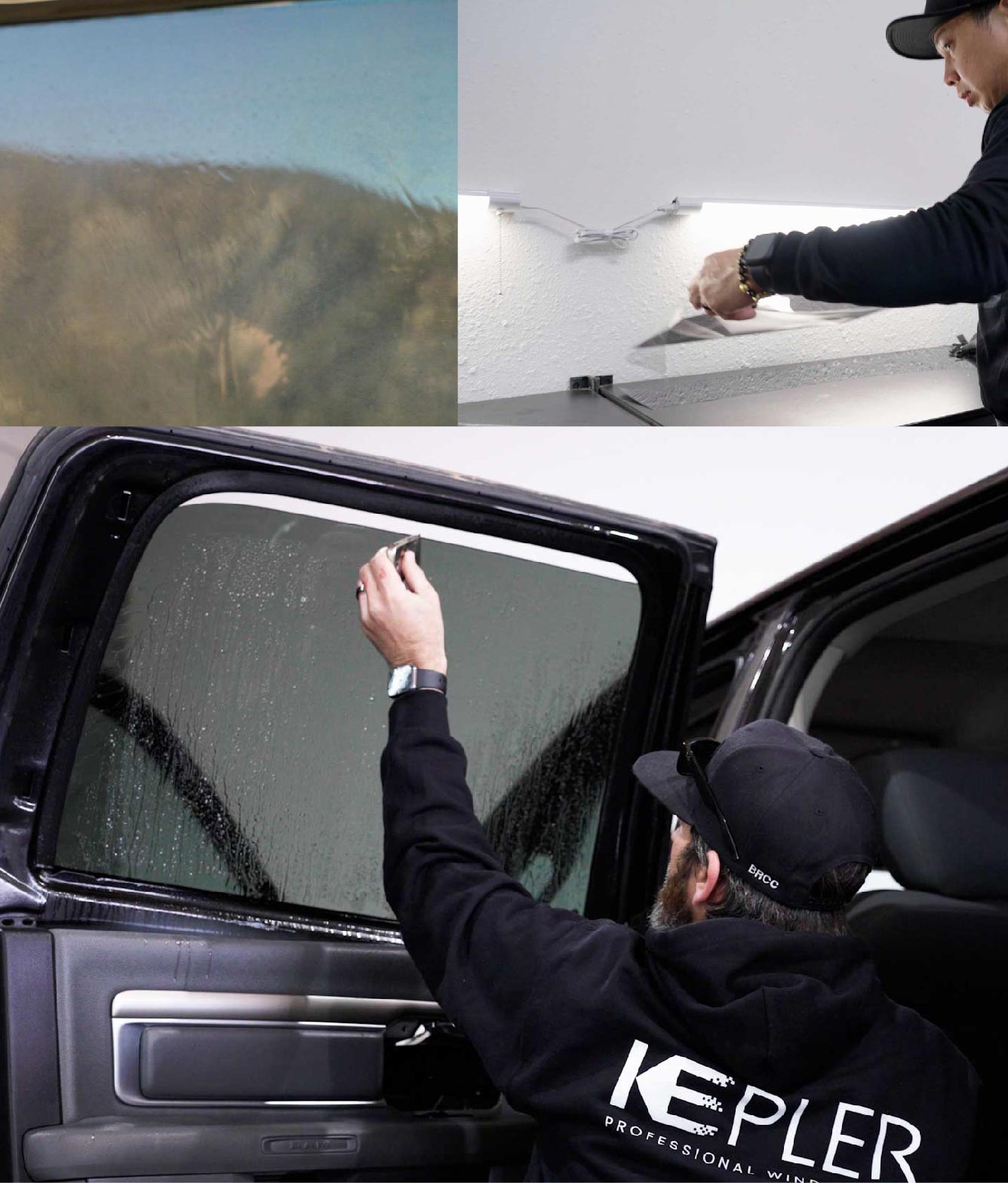 Kepler Window Tinting Specialists at Work in Ferndale, Michigan