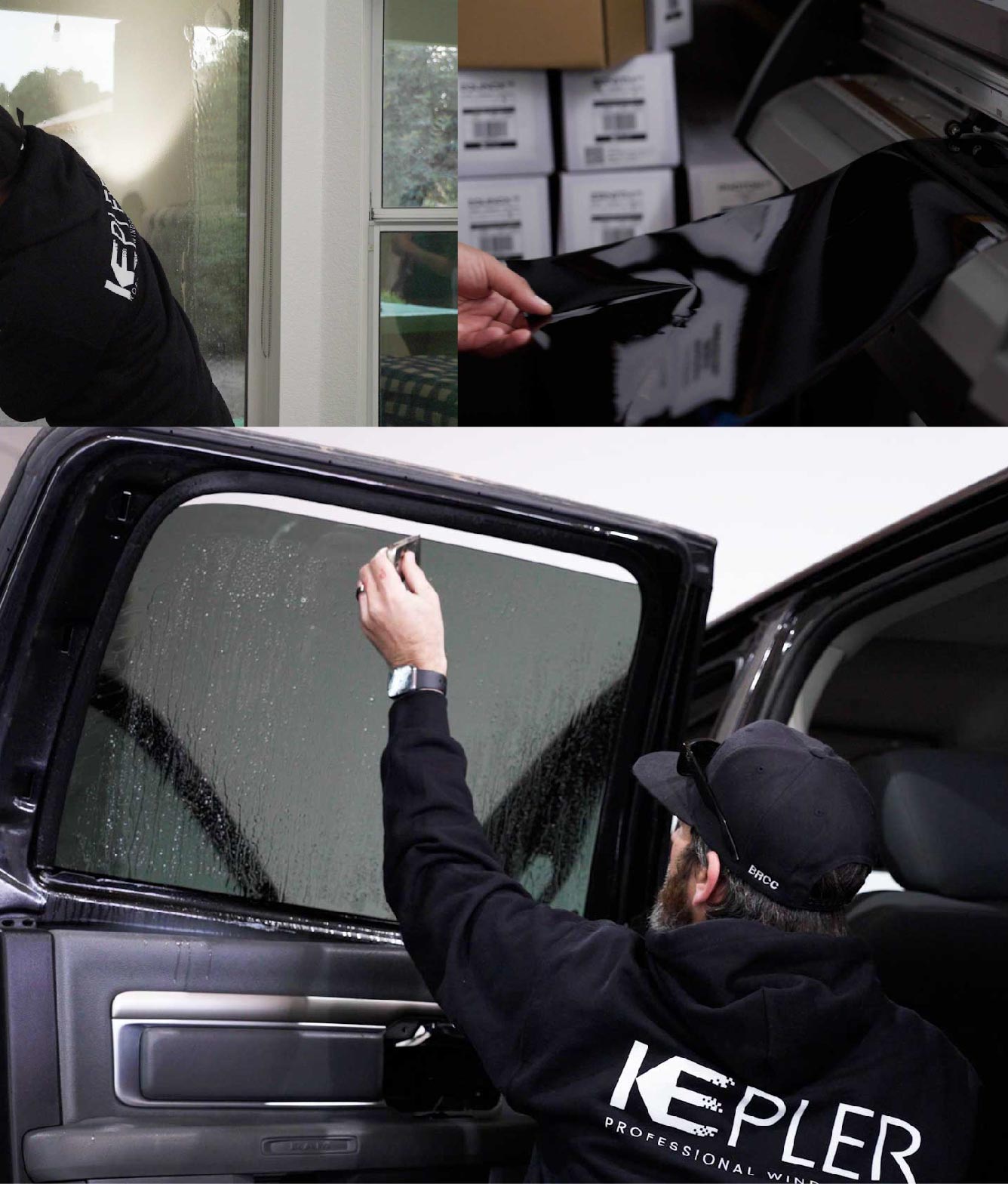 Kepler Window Tinting Specialists at Work in Ames, Iowa