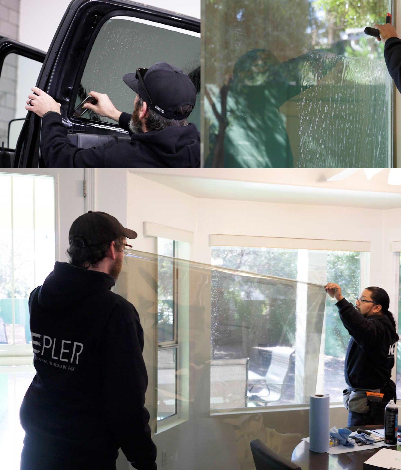 Home Window Tinting Specialist with Film in Clive, Iowa