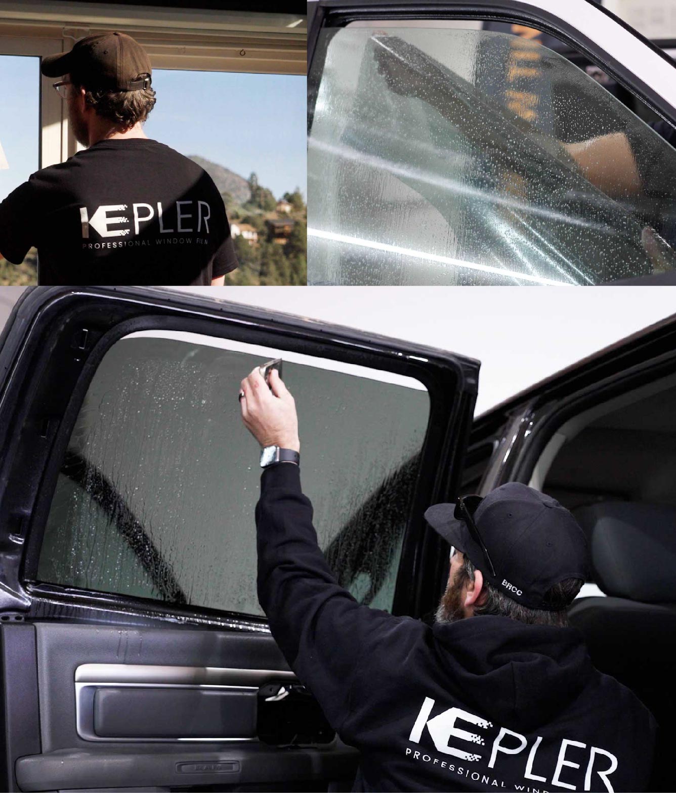 Kepler Window Tinting Specialists at Work in Cedar Rapids, Iowa