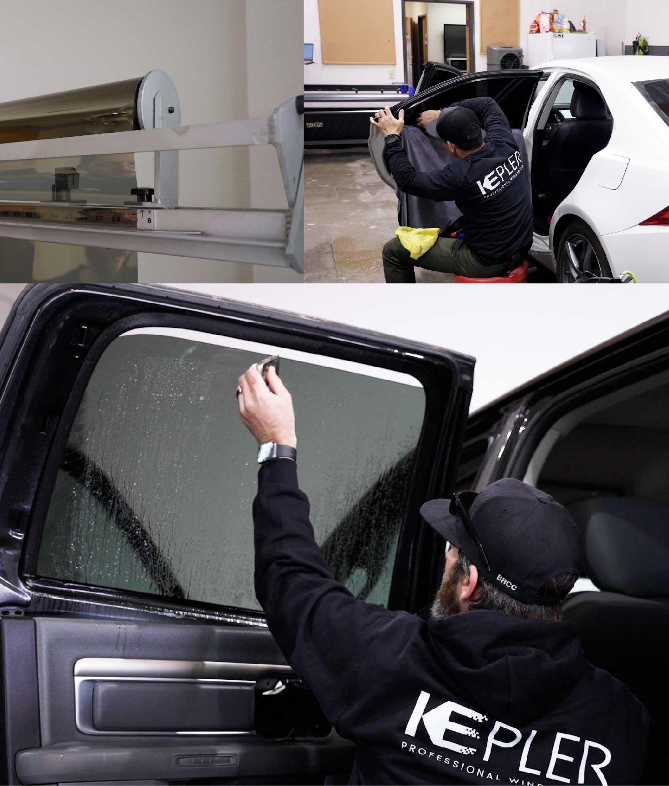 Kepler Window Tinting Specialists at Work in Muscatine, Iowa