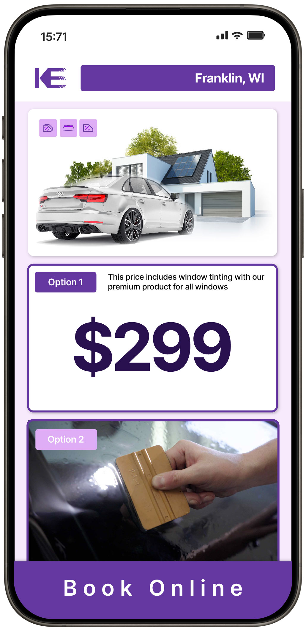 View Reasonable Tesla Window Tinting Costs in Eau Claire, Wisconsin