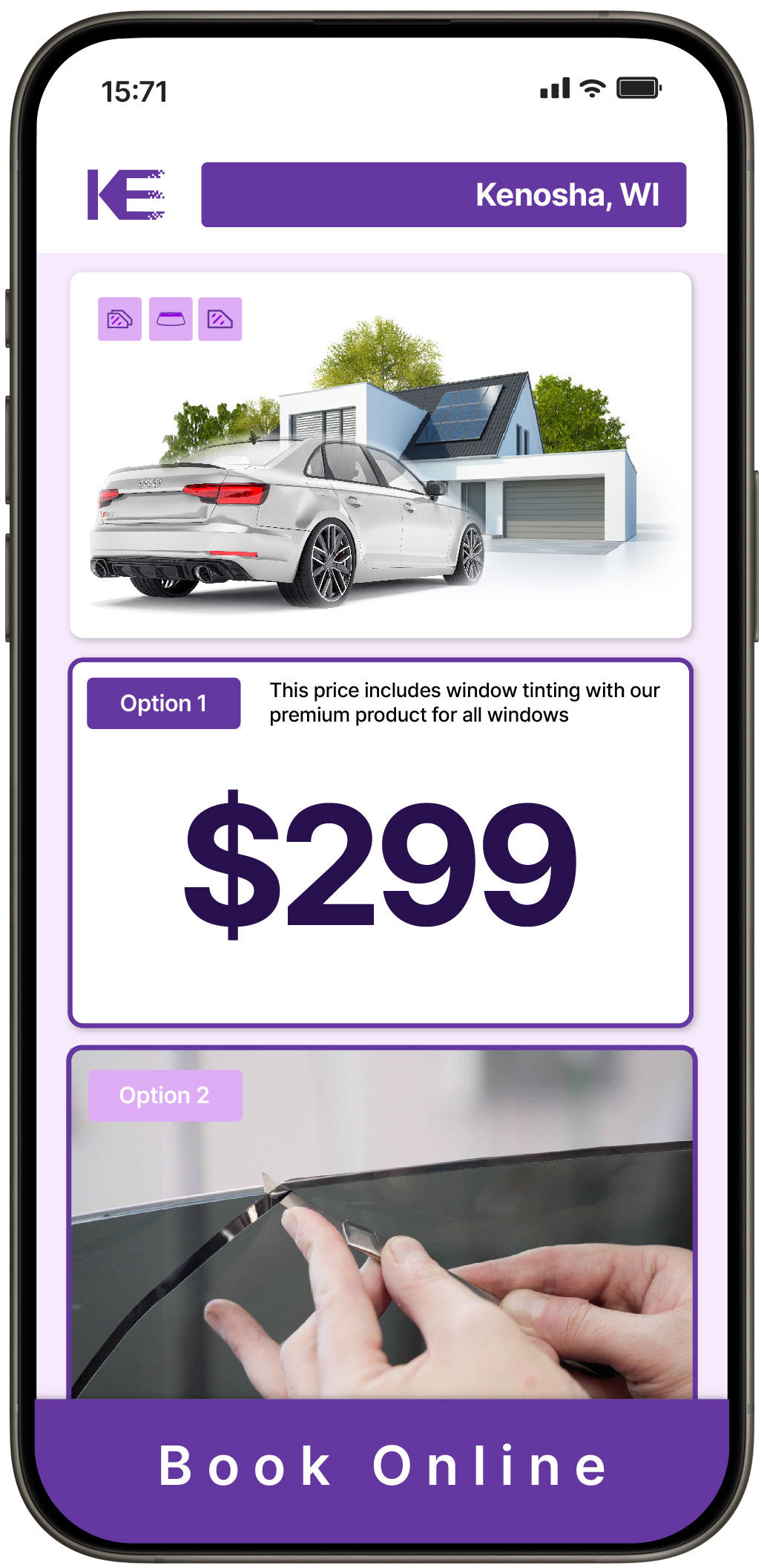 View Affordable Tesla Window Tinting Prices in Superior, Wisconsin