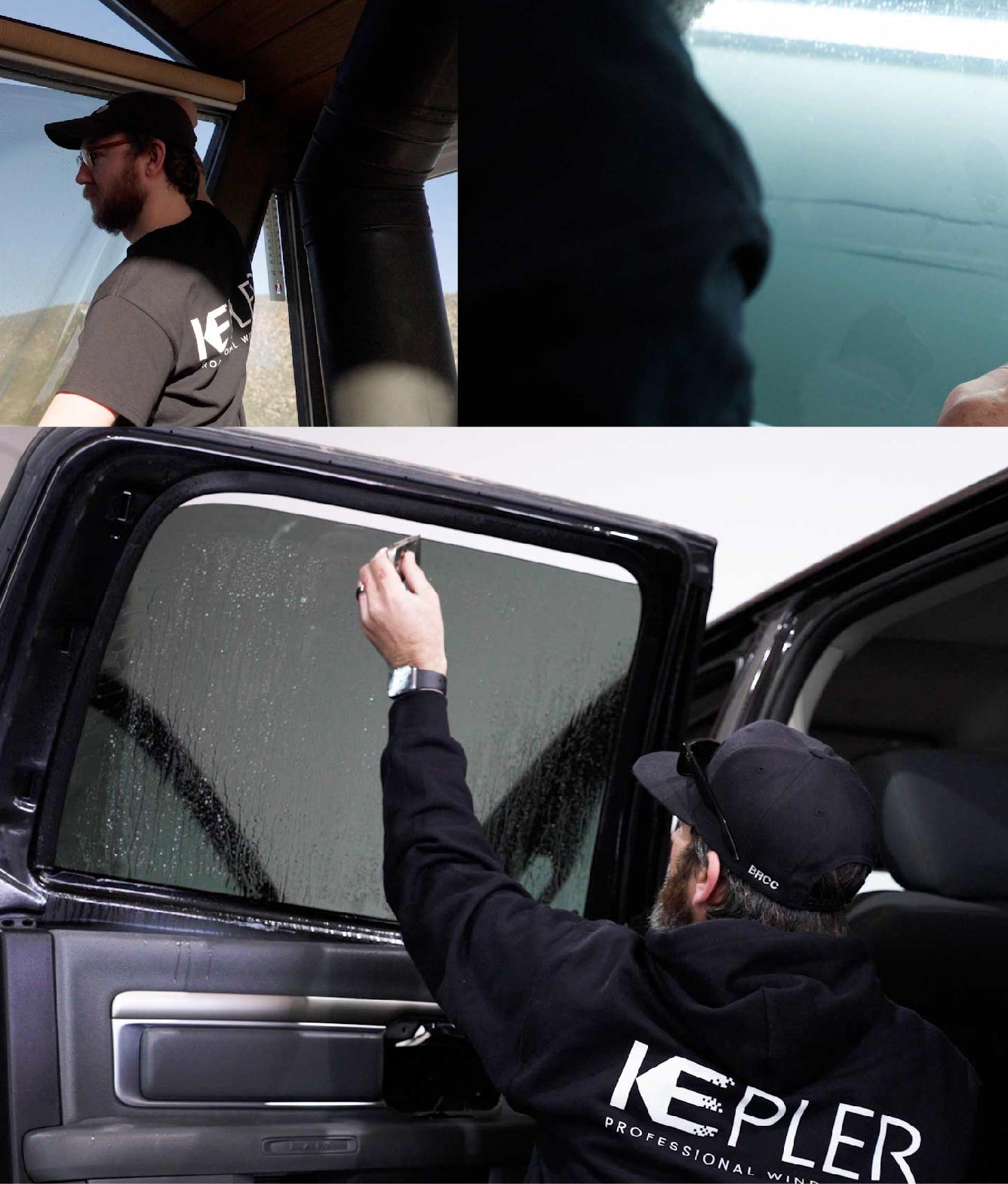 Kepler Window Tinting Specialists at Work in Janesville, Wisconsin