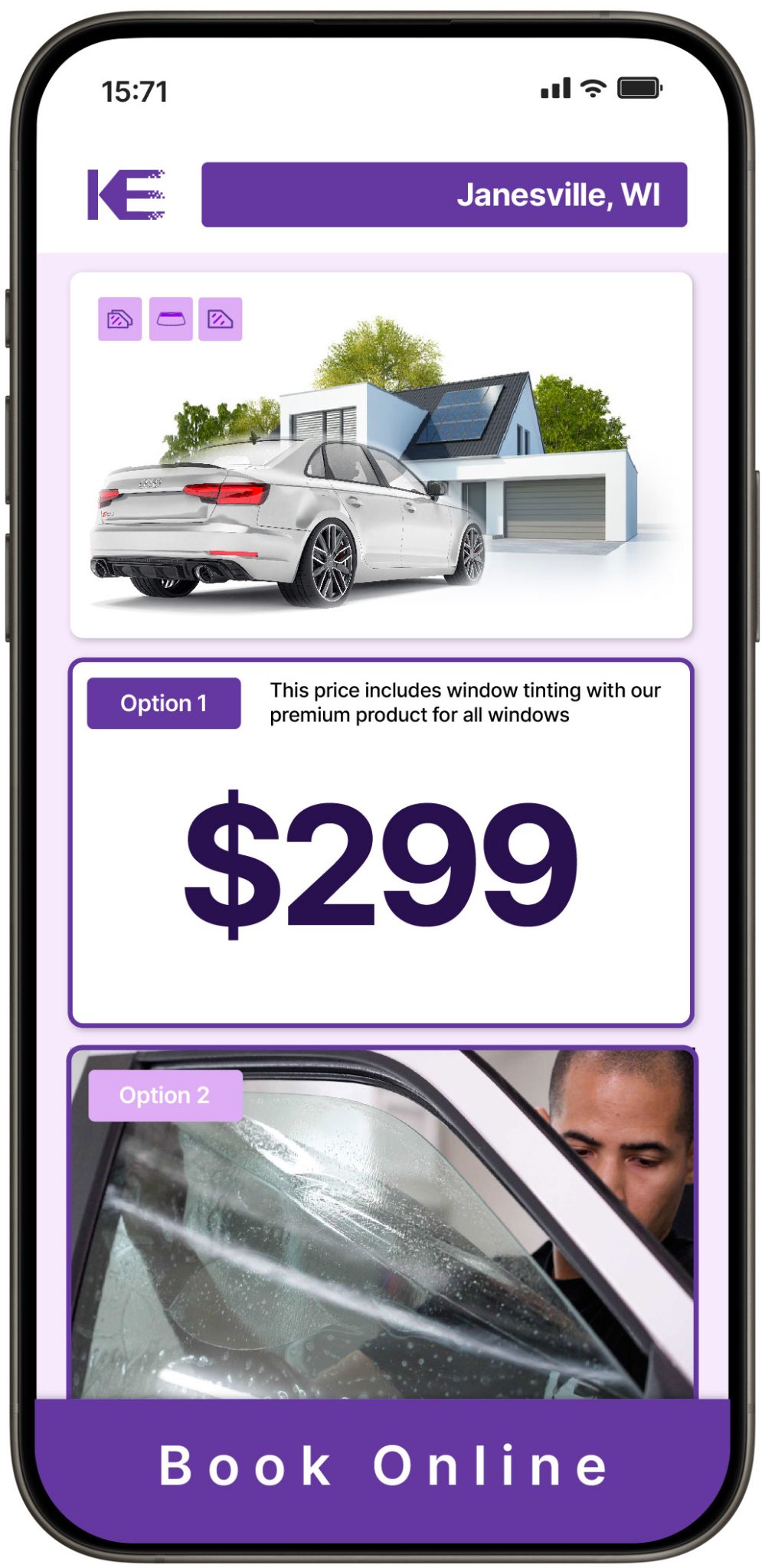 View Competitive Window Tinting Prices in Janesville, Wisconsin