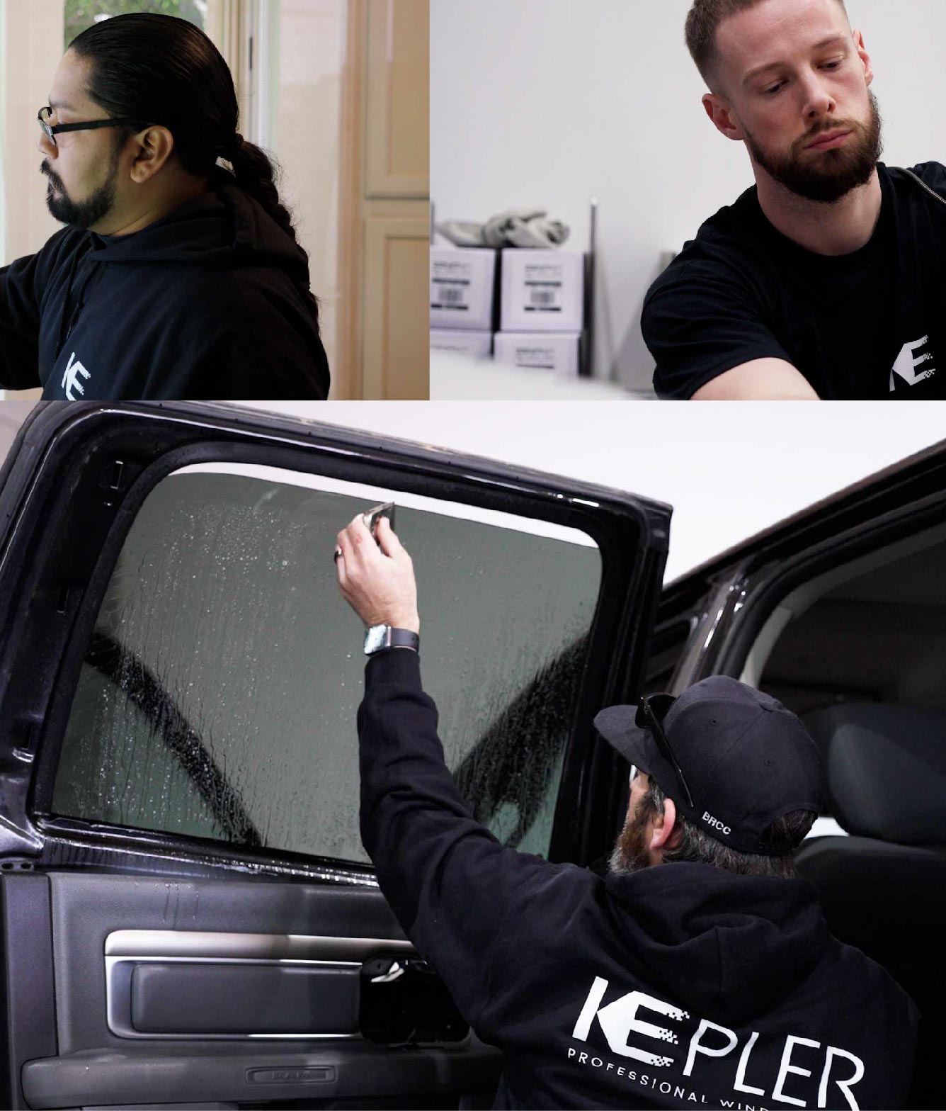 Kepler Window Tinting Specialists at Work in Marshfield, Wisconsin