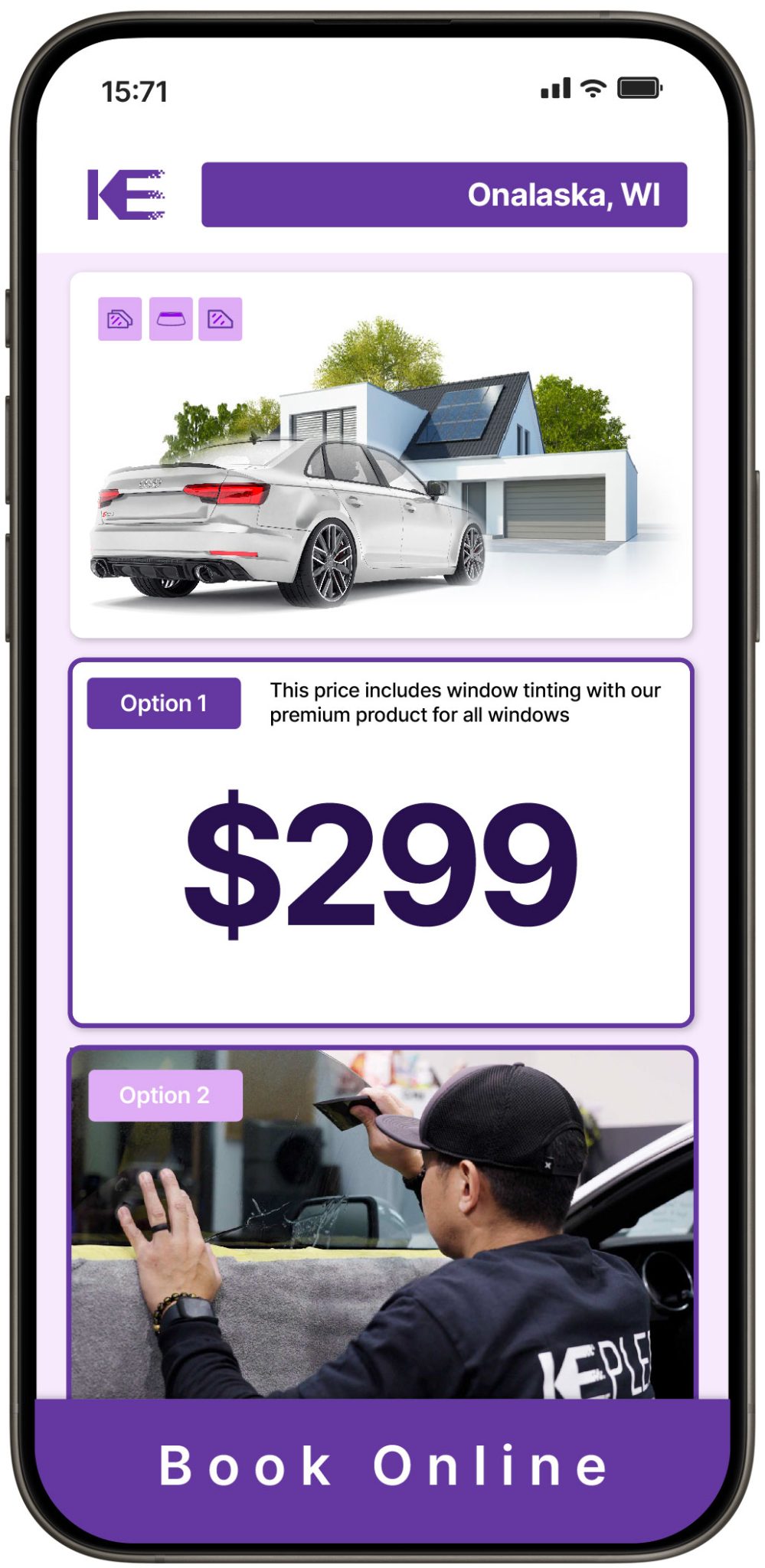 View Competitive Window Tinting Prices in Onalaska, Wisconsin