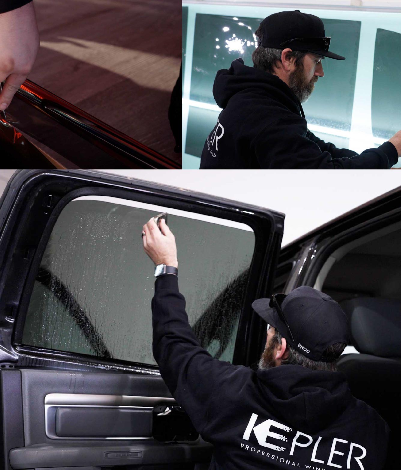 Kepler Window Tinting Specialists at Work in Neenah, Wisconsin