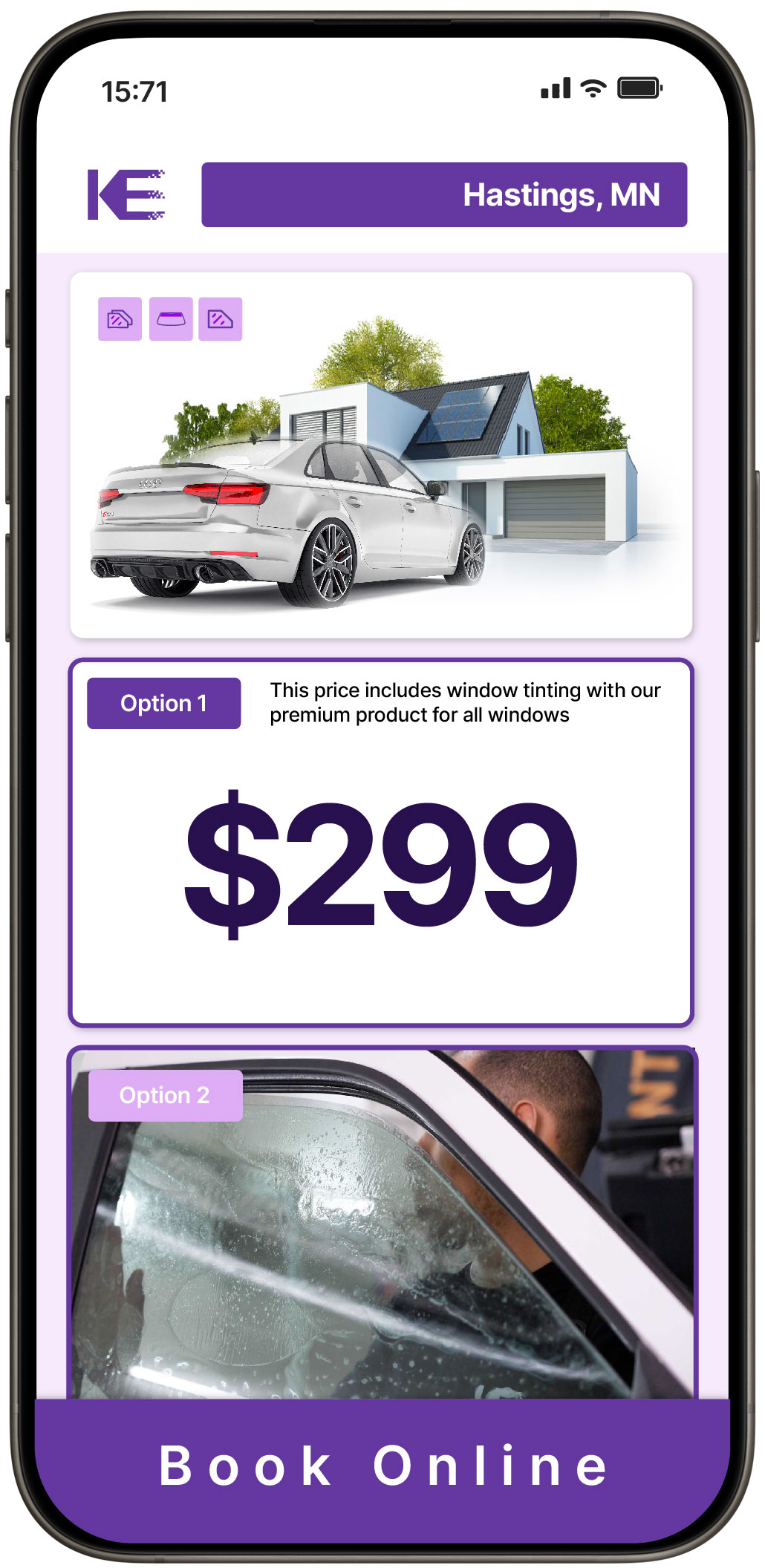 View Affordable Tesla Window Tinting Costs in Maple Grove, Minnesota